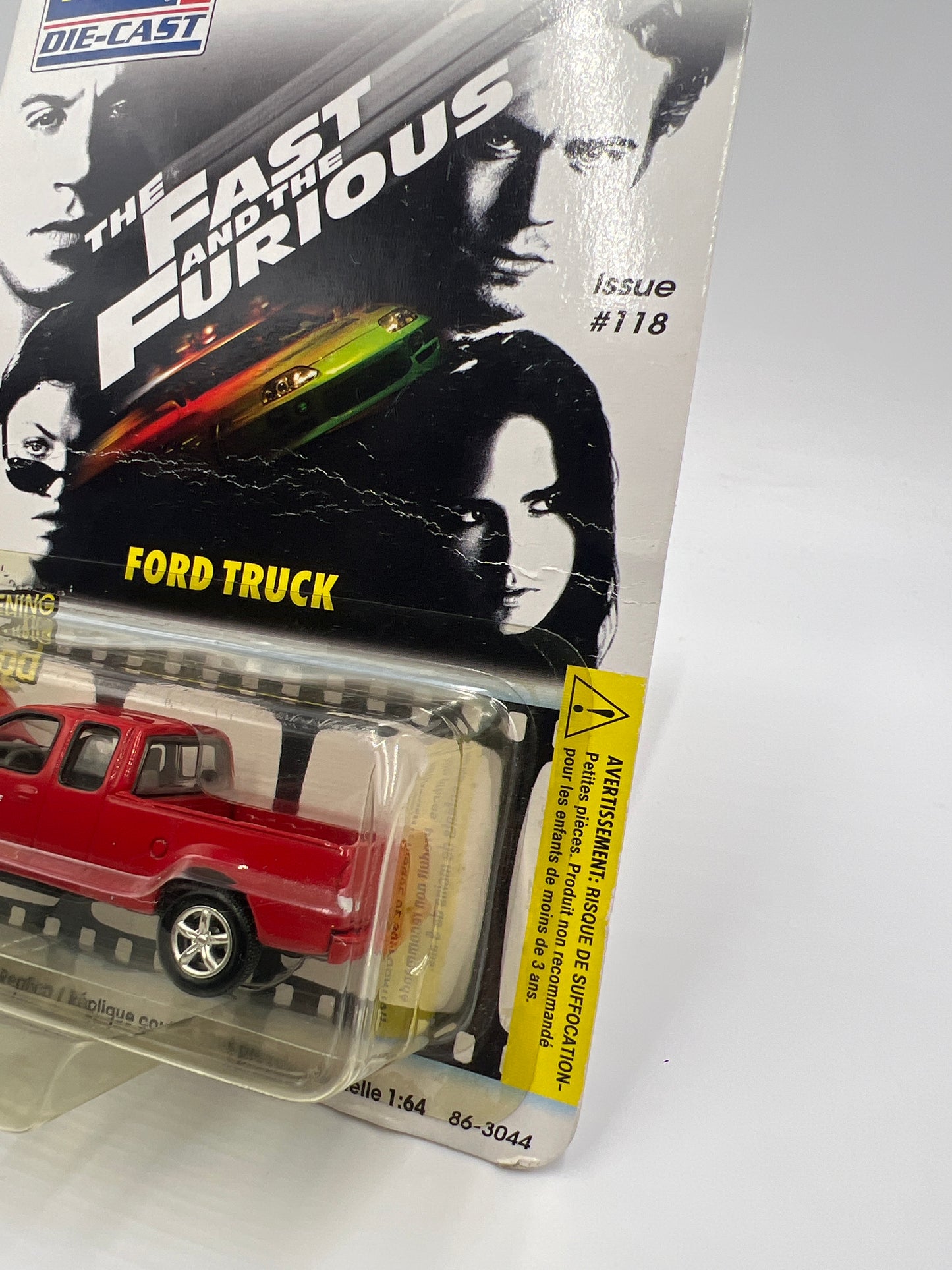 Revell The Fast And The Furious #118 Ford Truck The Racers Edge Red #3 Bad Card