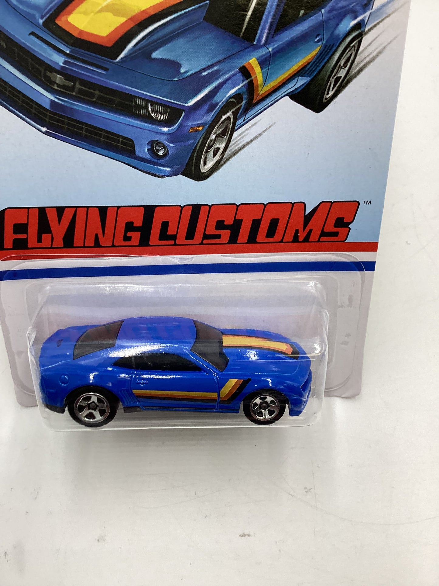 Hot Wheels Target Exclusive Flying Customs 13 Copo Camaro Blue