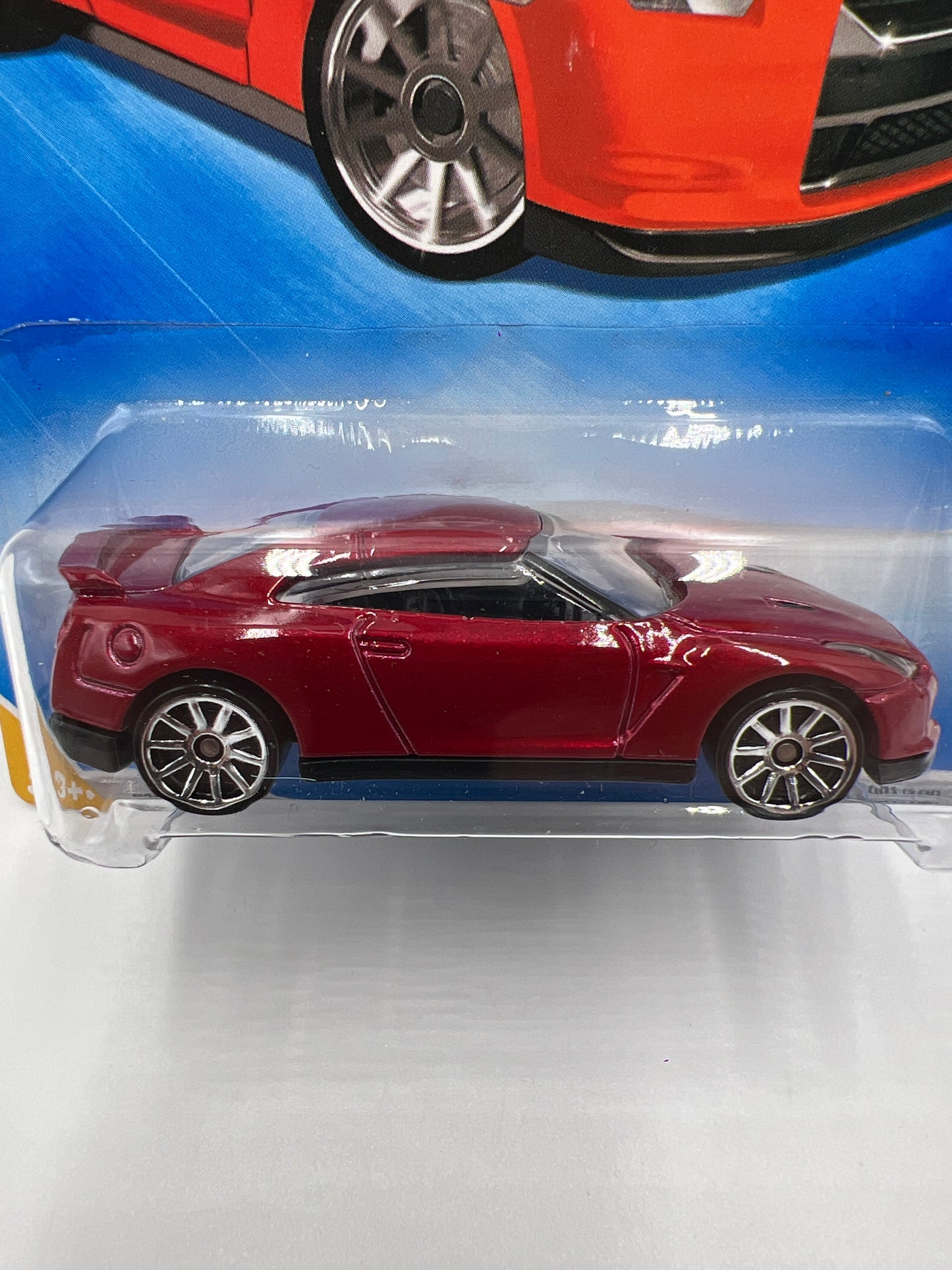 2009 Hot Wheels New Models #1 2009 Nissan GT-R Red