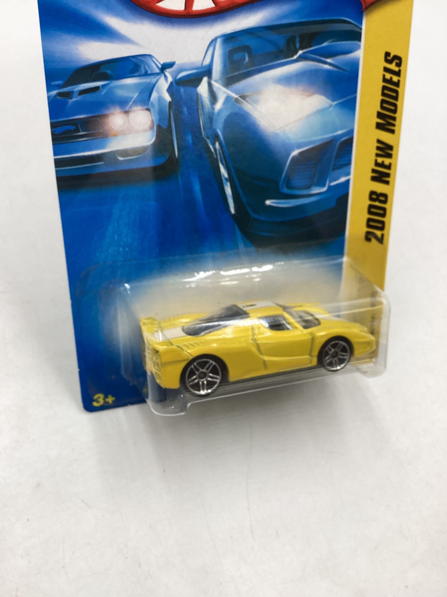 2008 Hot wheels #033 Ferrari FXX Yellow Crease by J Hook SR