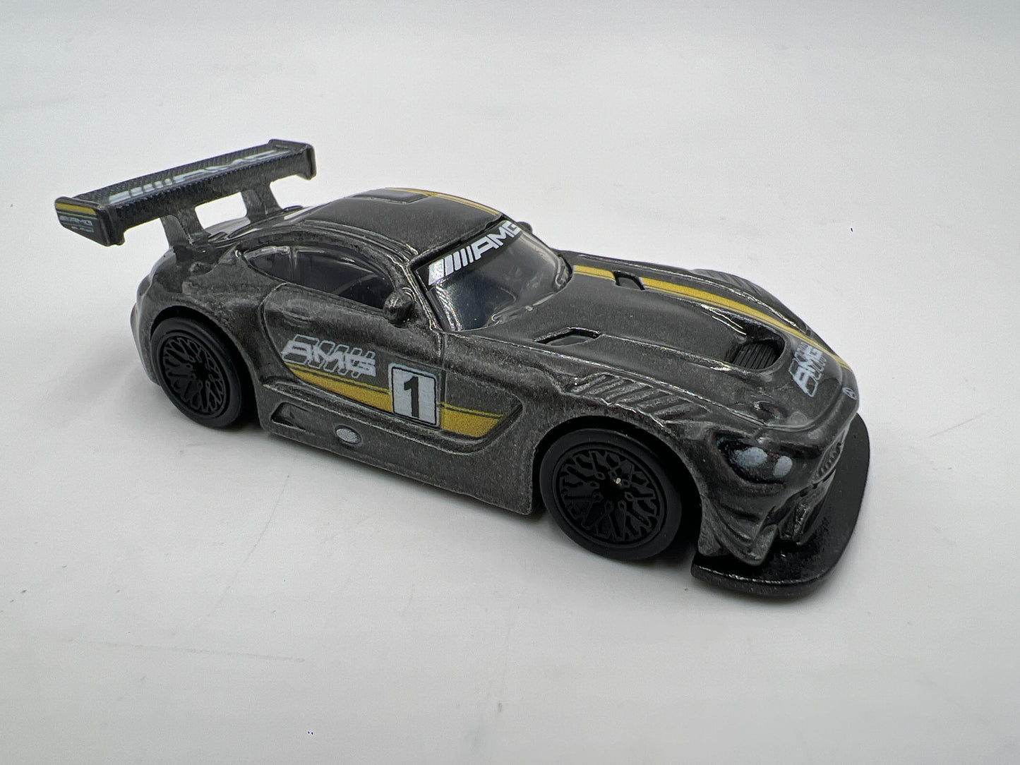 Hot Wheels Diorama Premium 16 Mercedes-AMG GT Gray Loose