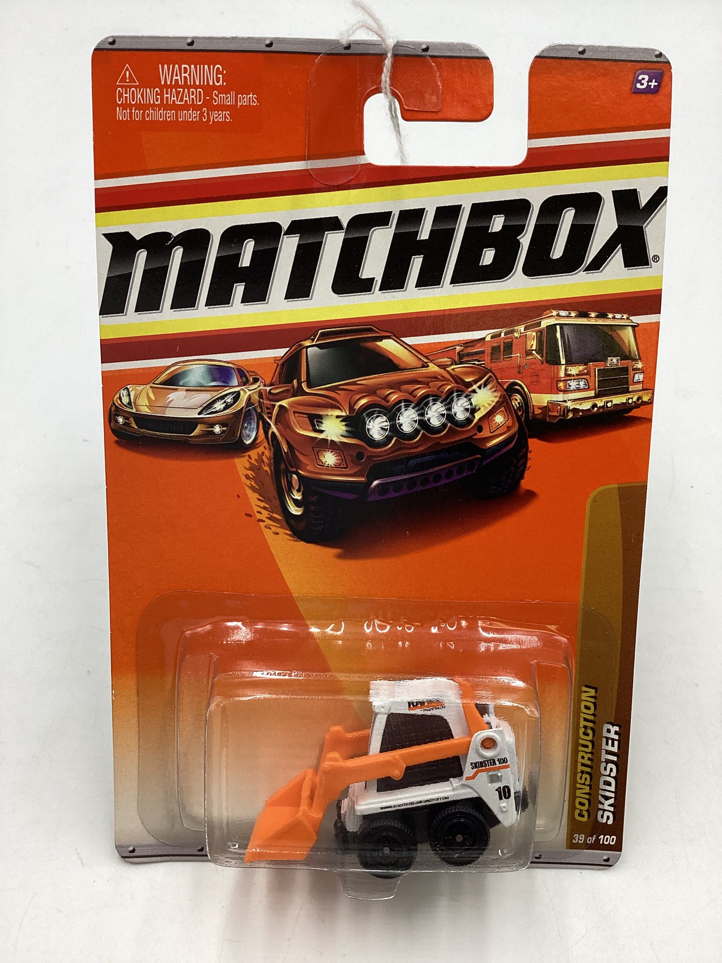 Matchbox 2010 #39 Construction Skidster White 206E