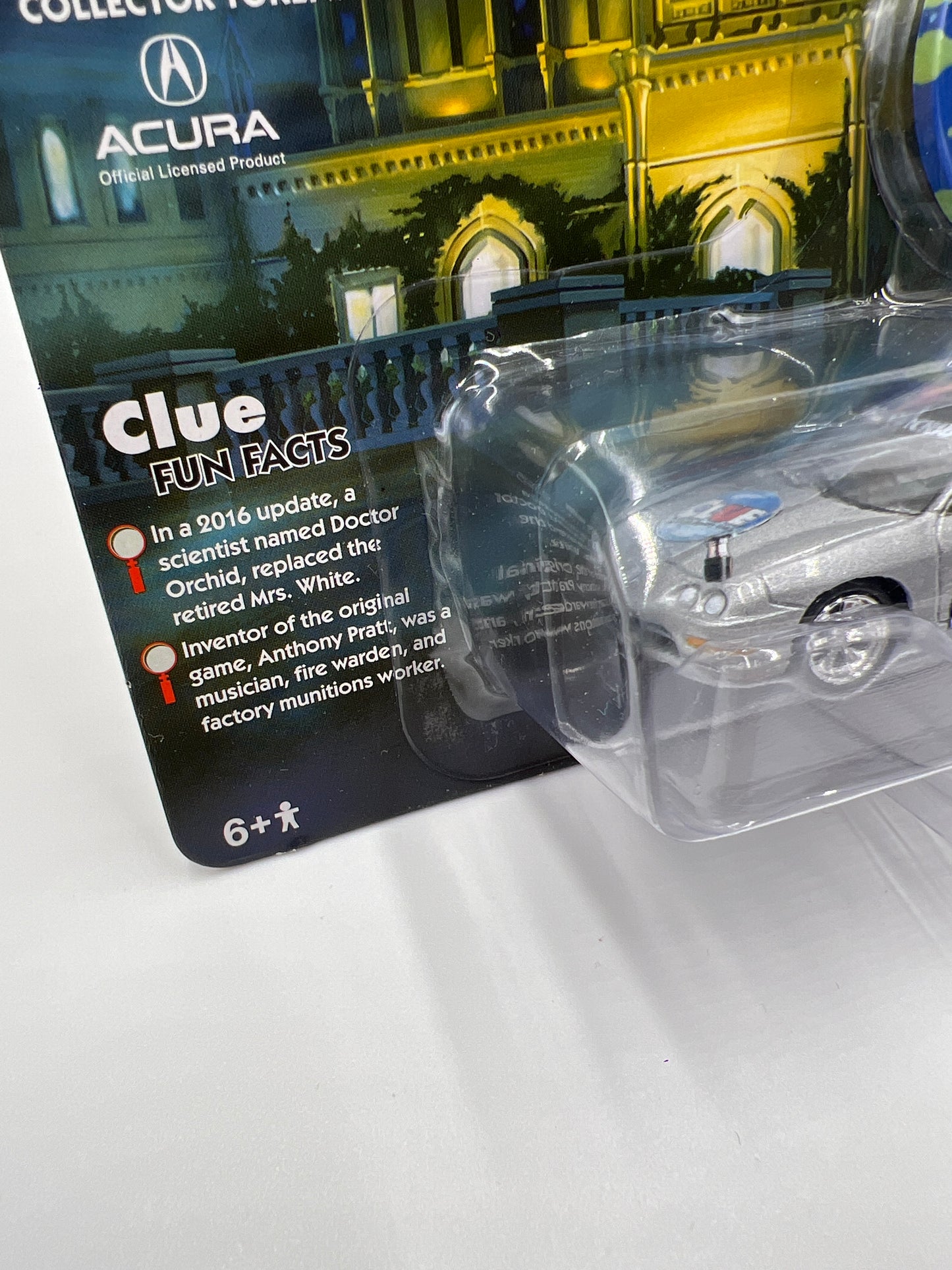 Johnny Lightning Pop Culture Clue Release 2 #4 1999 Acura Integra Silver 230E