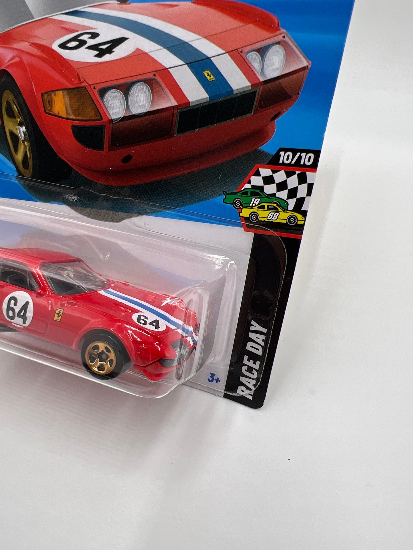 2025 Hot Wheels L Case Race Day #222 Ferrari 365 GTB4 Competizione Red SR