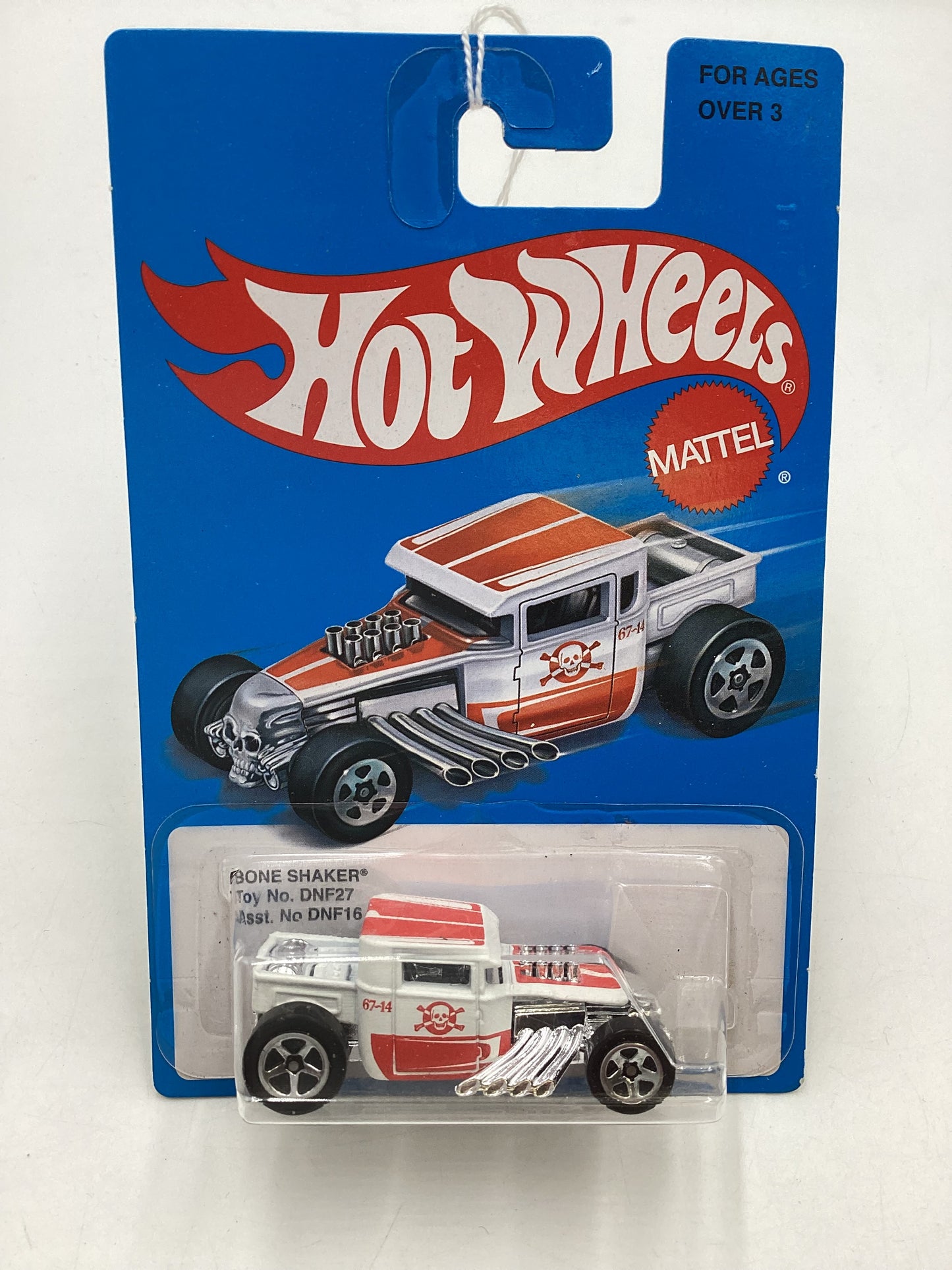 Hot Wheels Retro Style Series #DNF27 Bone Shaker White 157D