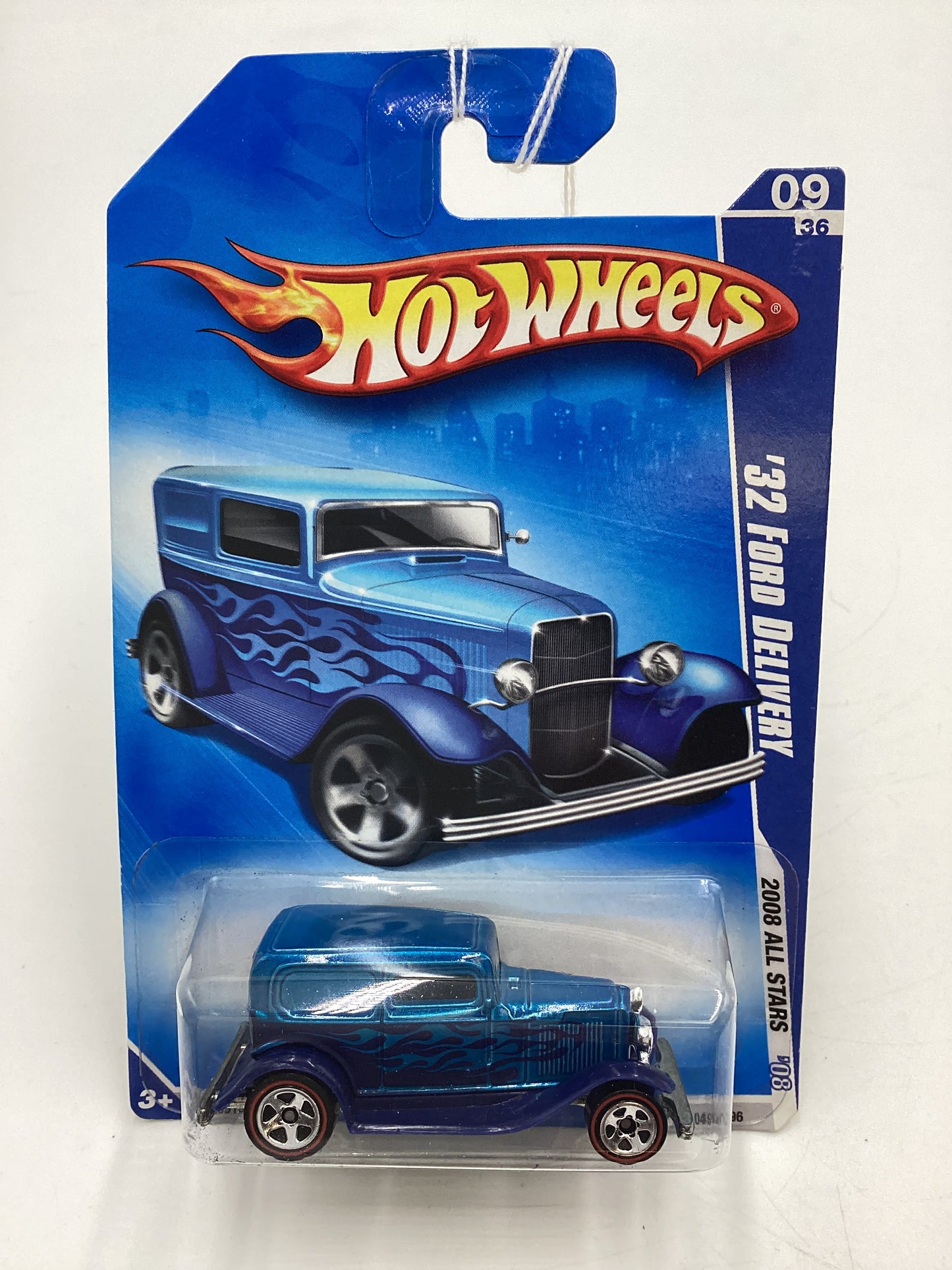 2008 Hot Wheels All Stars #49 32 Ford Delivery Blue 31D