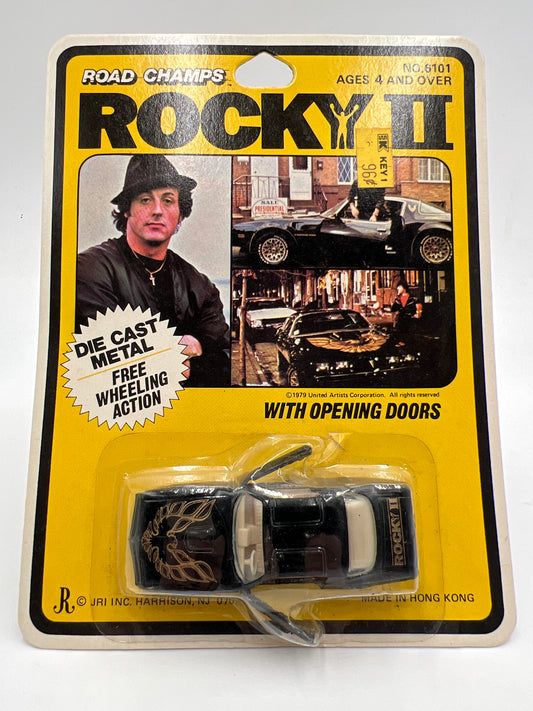 1979 Road Champs #6101 Rocky II Pontiac Firebird Trans Am Black W/Protector VHTF