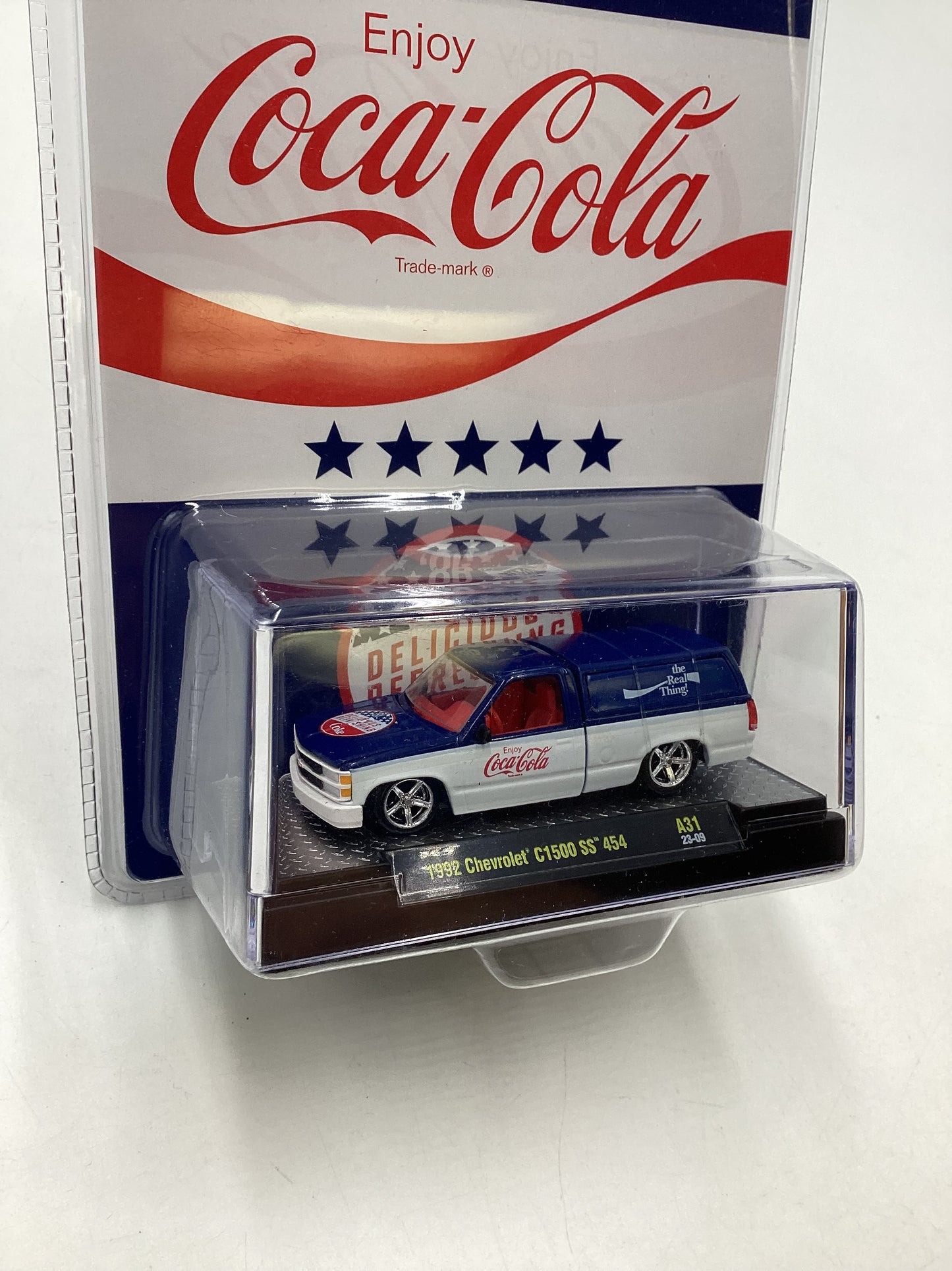 M2 Machines Coca Cola 1992 Chevrolet C1500 SS 454 A31 197D