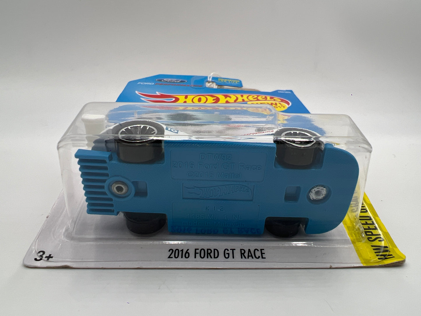 2017 Hot Wheels Speed Graphics #247 2016 Ford GT Race White 22D