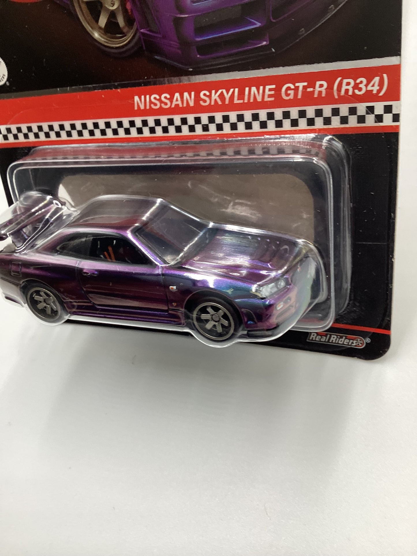 2024 Hot Wheels RLC Nissan Skyline GT-R R34 Chameleon W/Protector