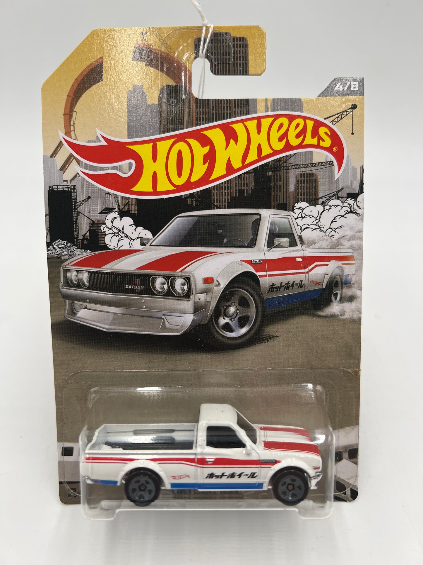 2015 Hot Wheels RAD Truck Series #4 Datsun 620 White 158D