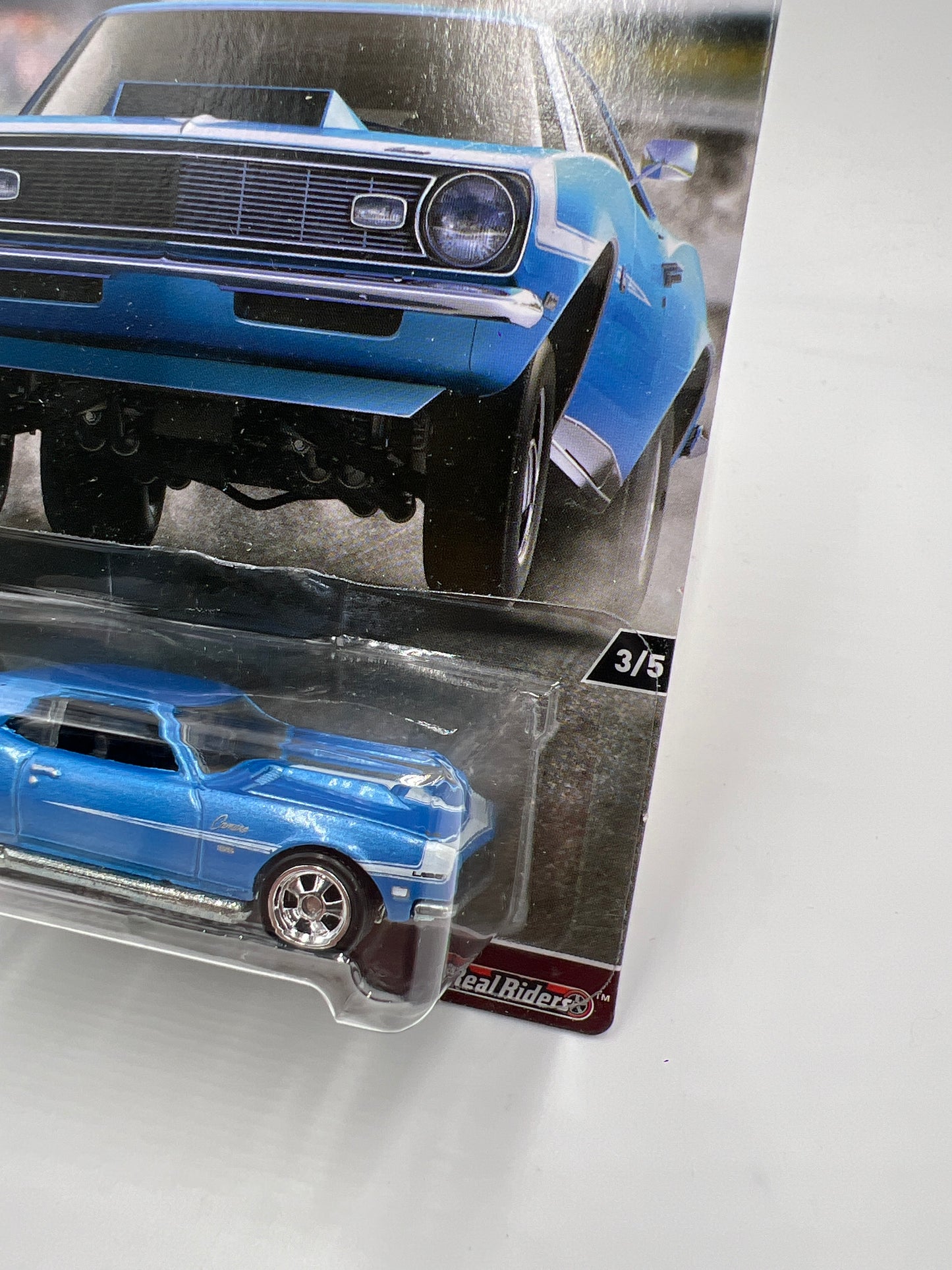 Hot Wheels Car Culture Redliners #3 68 Copo Camaro Blue 244L