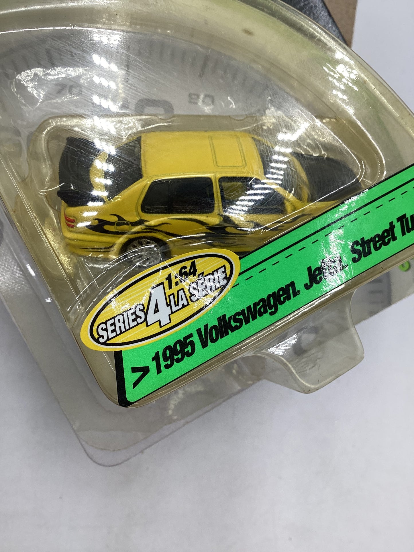 2003 Racing Champions The Fast and Furious 1995 Volkswagen Jetta Street Tuner Yellow