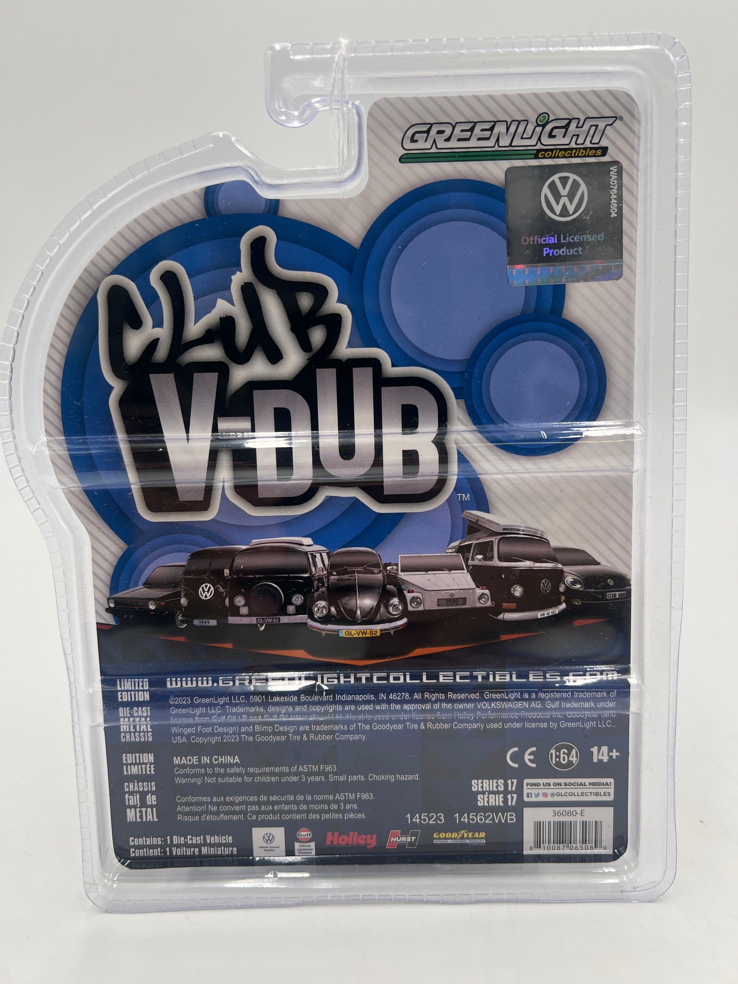 Greenlight Club V-Dub CHASE 1969 Volkswagen Type 2 Panel Van