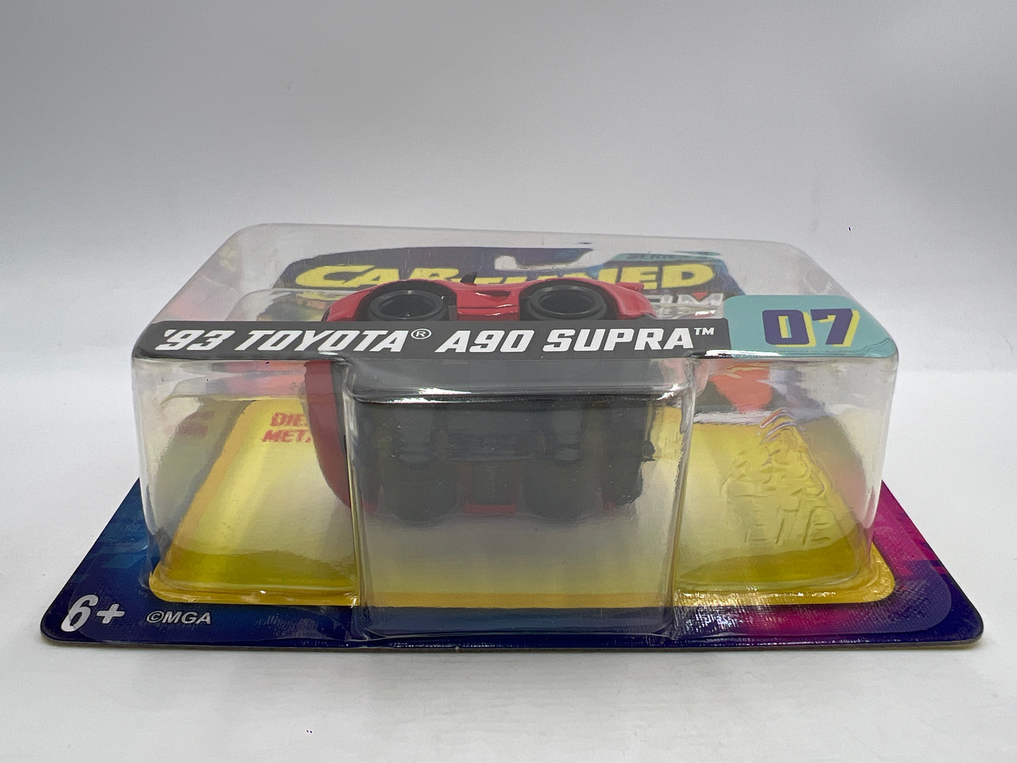 2025 MGA Car Tuned JDM Series 3 #7 93 Toyota A90 Supra Red