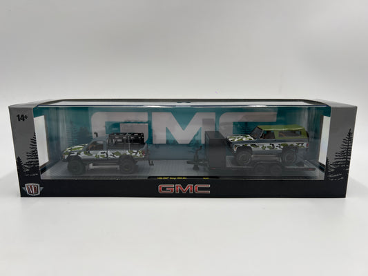 M2 Machines Auto Haulers 1998 GMC Sierra 1500 4x4 & 1973 GMC Jimmy Sierra 4x4 R86