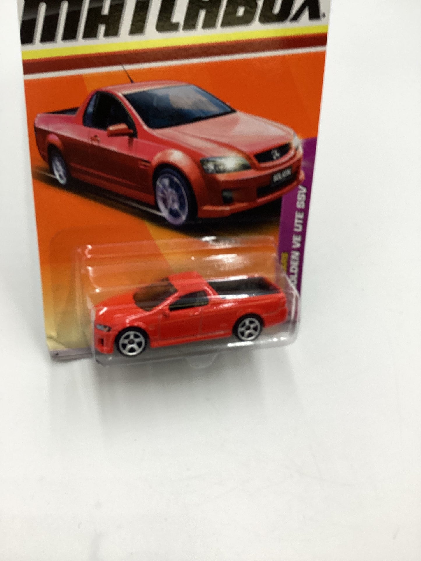 MatchboxSports Cars #2 08 Holden VE UTE SSV Red 209B