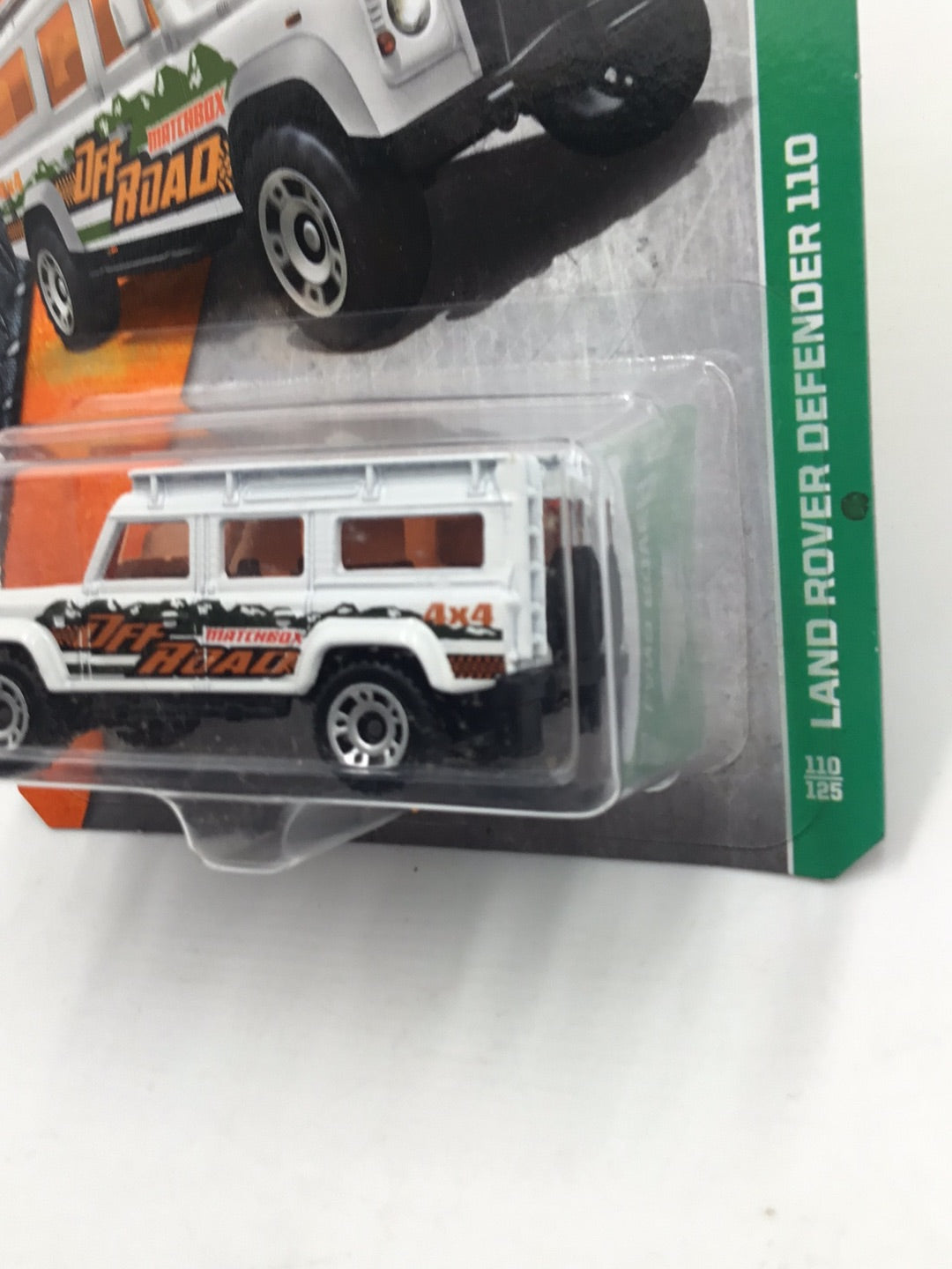 matchbox  #110 land rover defender 110 63H