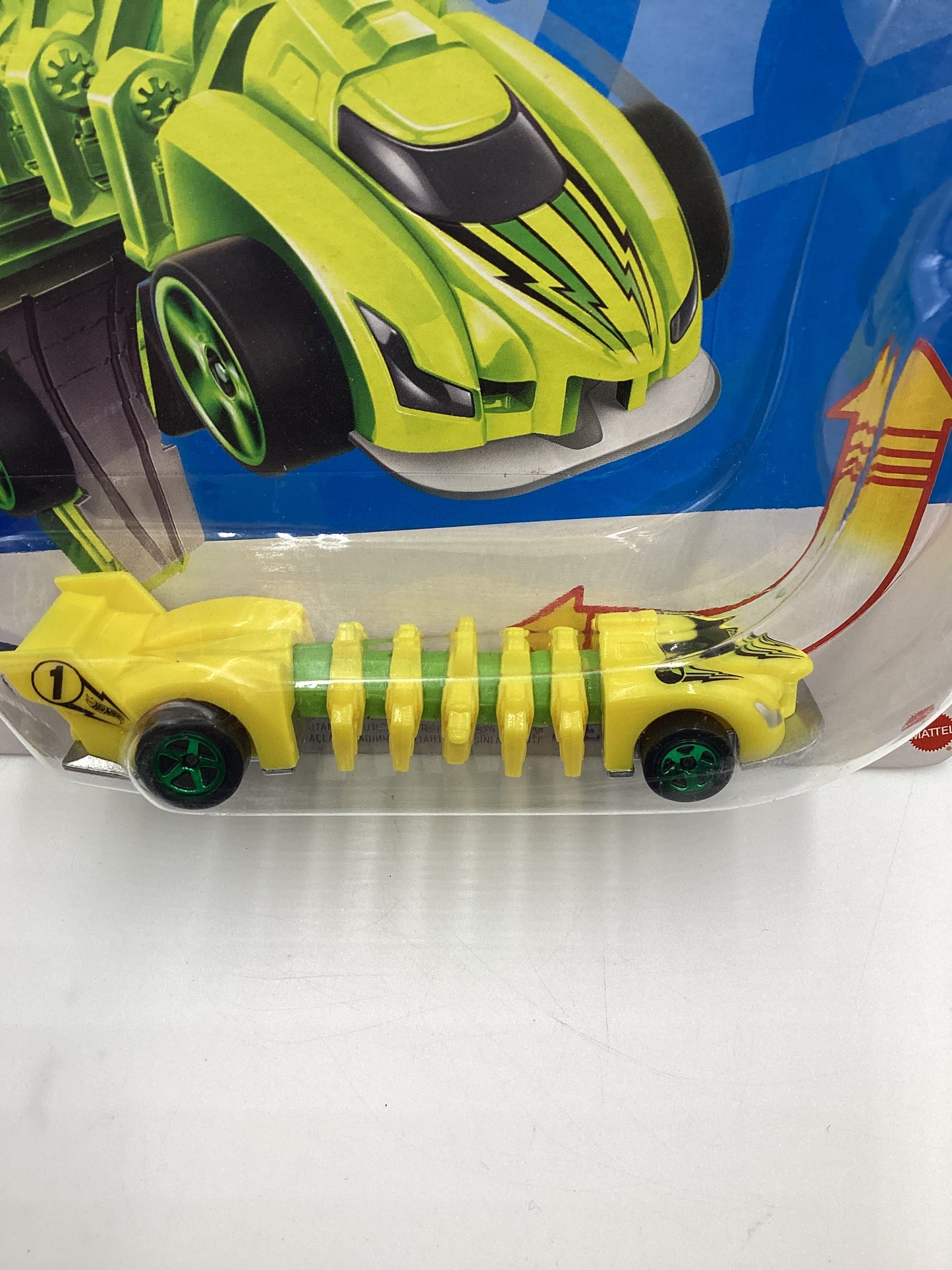 Hot Wheels Mutant Machines Flexforce Yellow