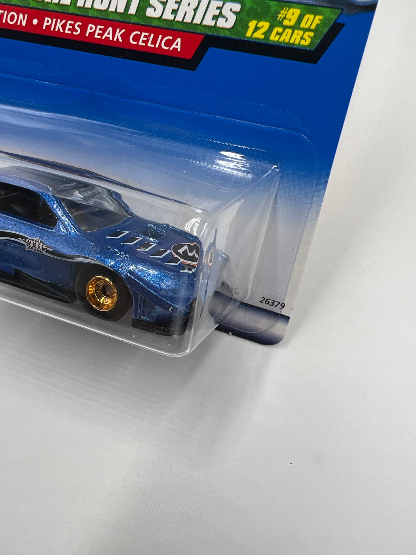 2000 Hot Wheels Treasure Hunt Real Riders #57 Pikes Peak Celica Blue 277C