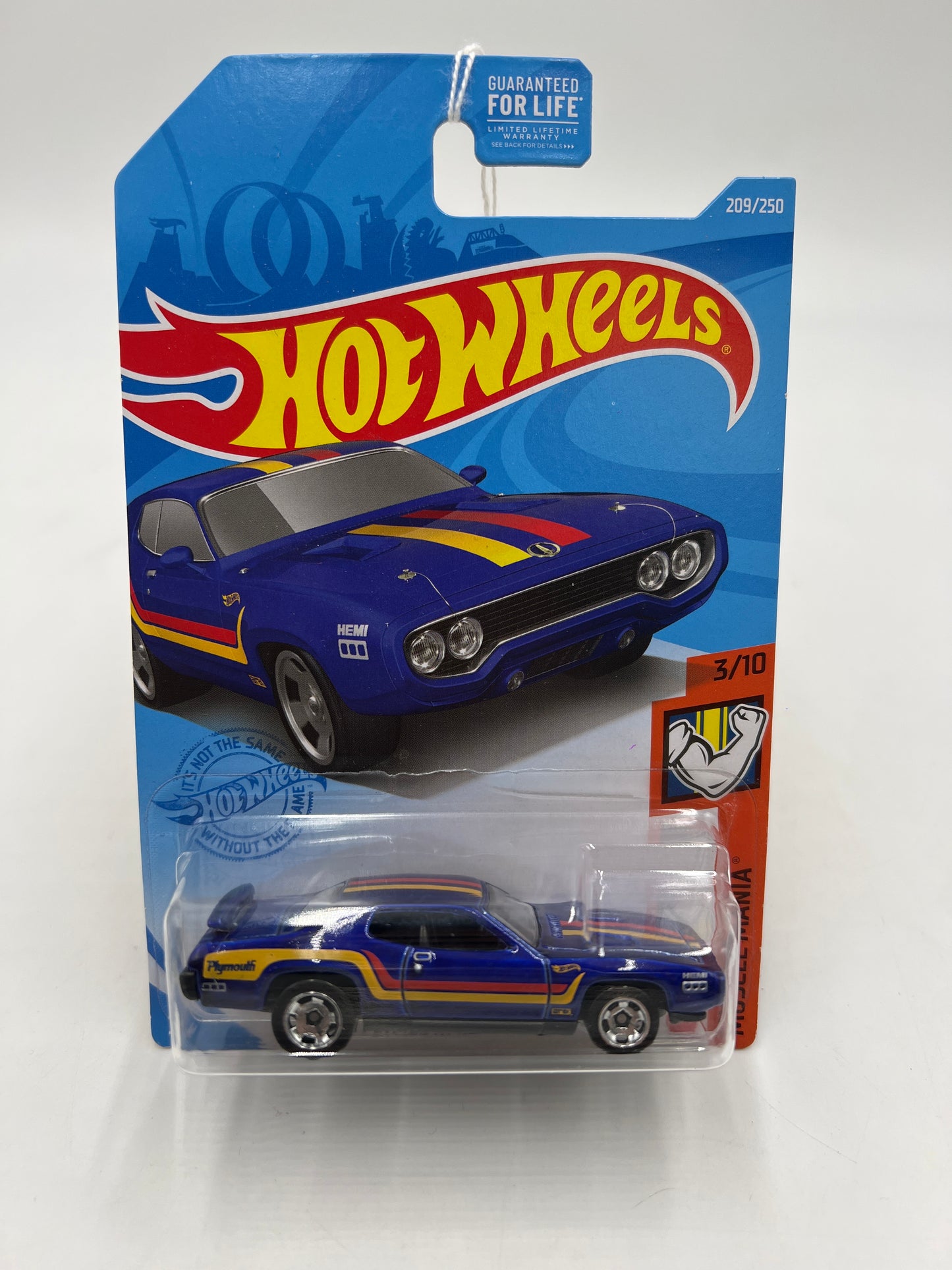 2021 Hot Wheels Muscle Mania #209 71 Plymouth Road Runner Blue 39E