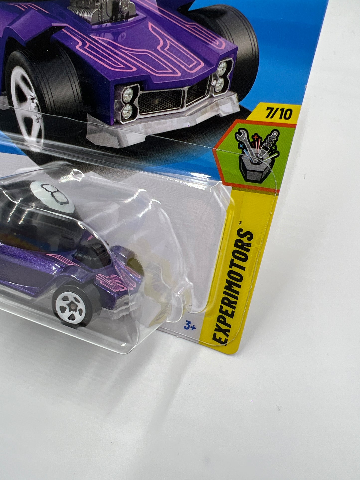 2025 Hot Wheels H Case Experimotors #188 Magic 8 Ball Decidedly Go Purple 122E