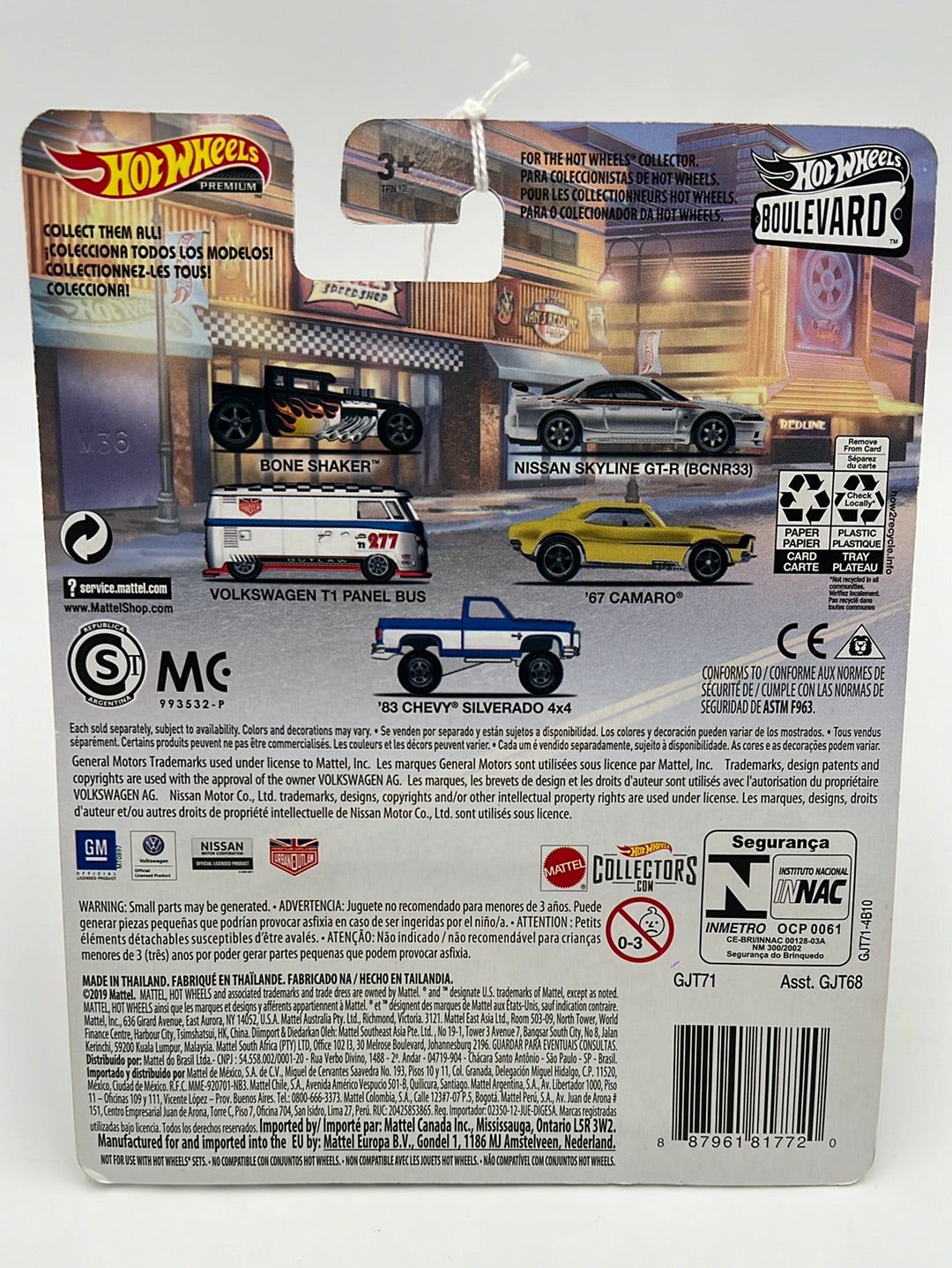 Hot Wheels Premium Boulevard #1 Bone Shaker 259F