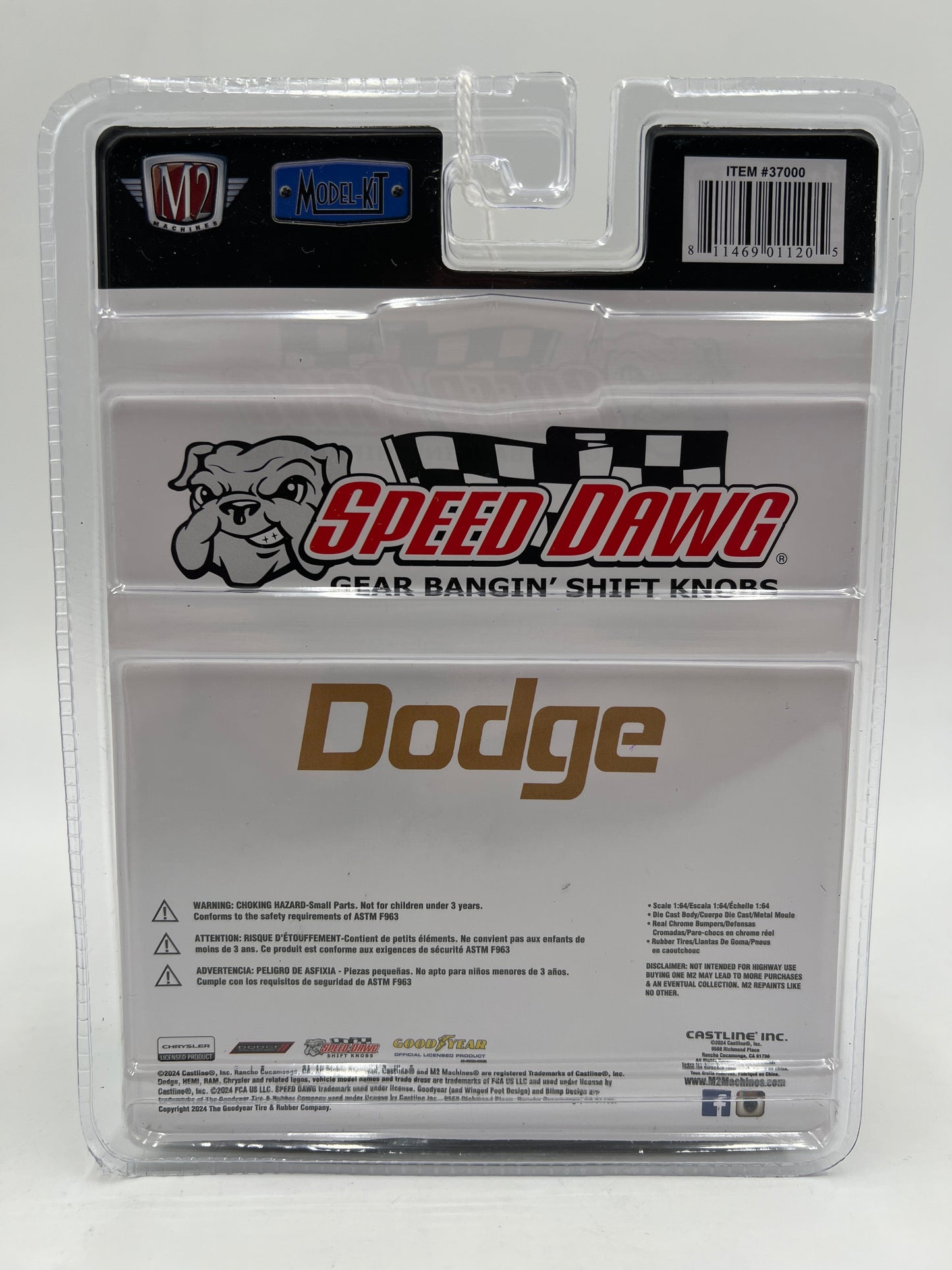 M2 Machines R67 Model Kits CHASE Speed Dawg 1966 Dodge Charger Gasser