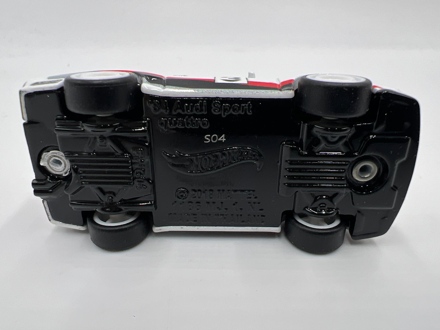 Hot Wheels 1/64 Premium Diorama Set 84 Audi Sport Quattro White Loose