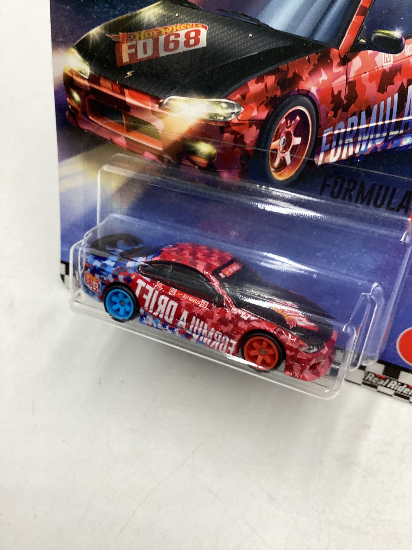 Hot Wheels Boulevard #7 Nissan Silvia (S15) Formula Drift w/protector