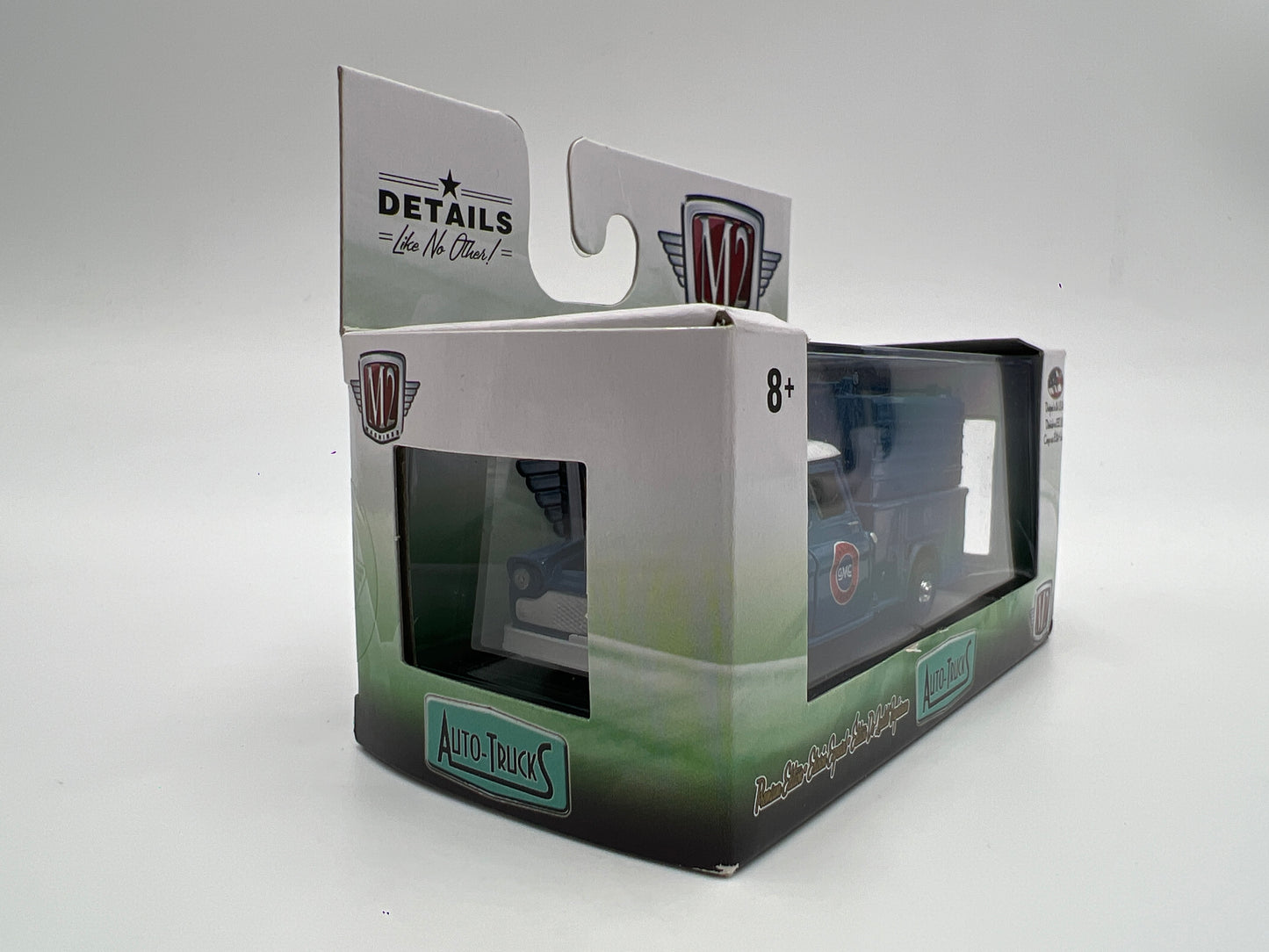 M2 Machines Auto-Trucks 1958 GMC Fleet Option Truck Blue R42 Cracked Case