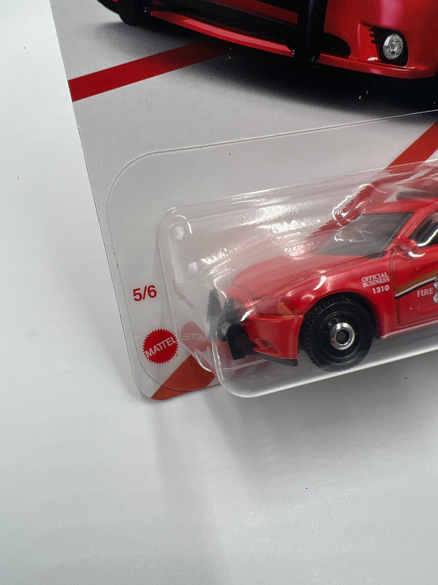 Matchbox Red Target Exclusive #5 Dodge Charger Pursuit 153B