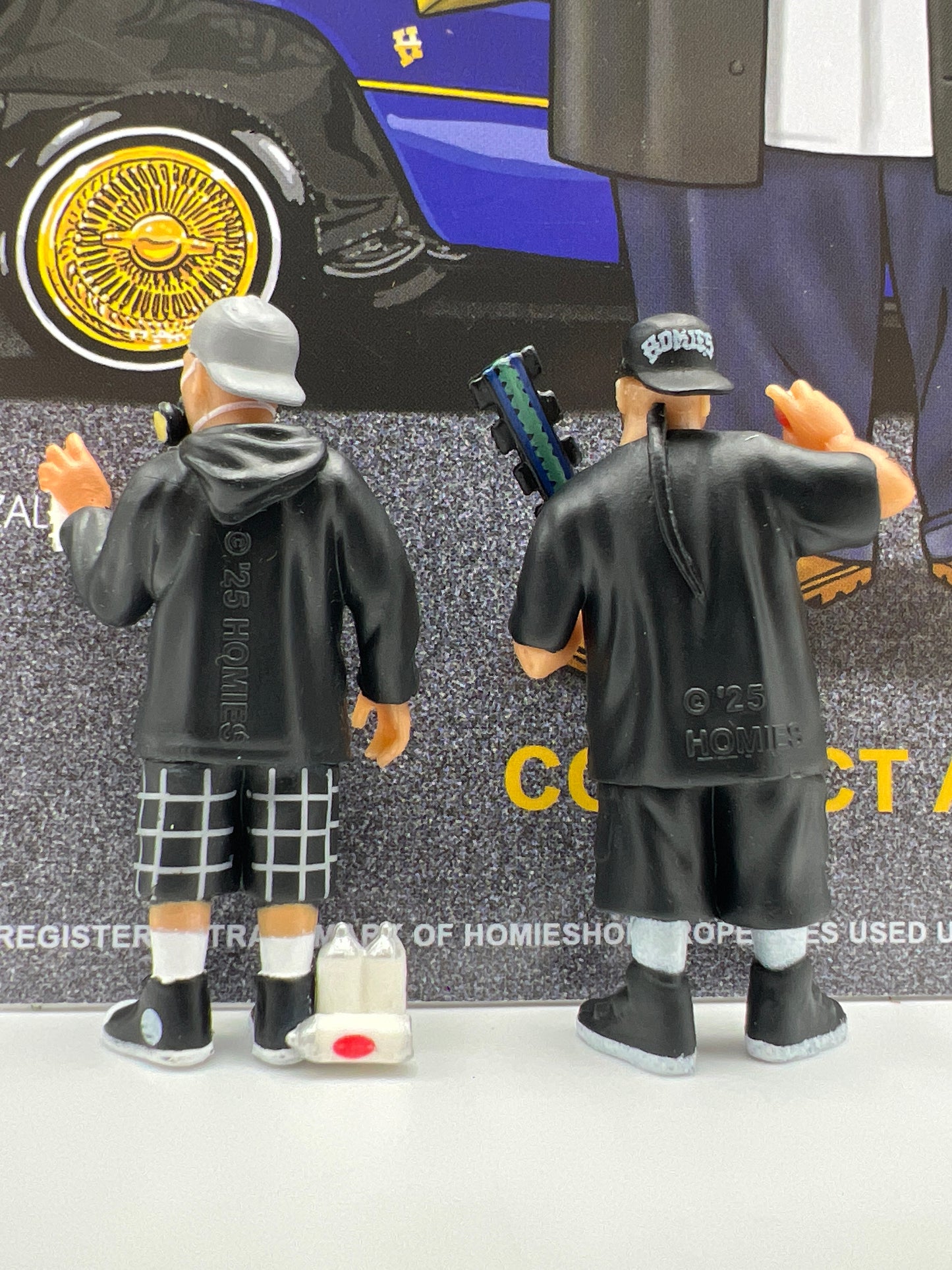 DGA Collectibles Homies Series 15 CHASER Pair Of 2 Sloe Motions & Urban Aztec