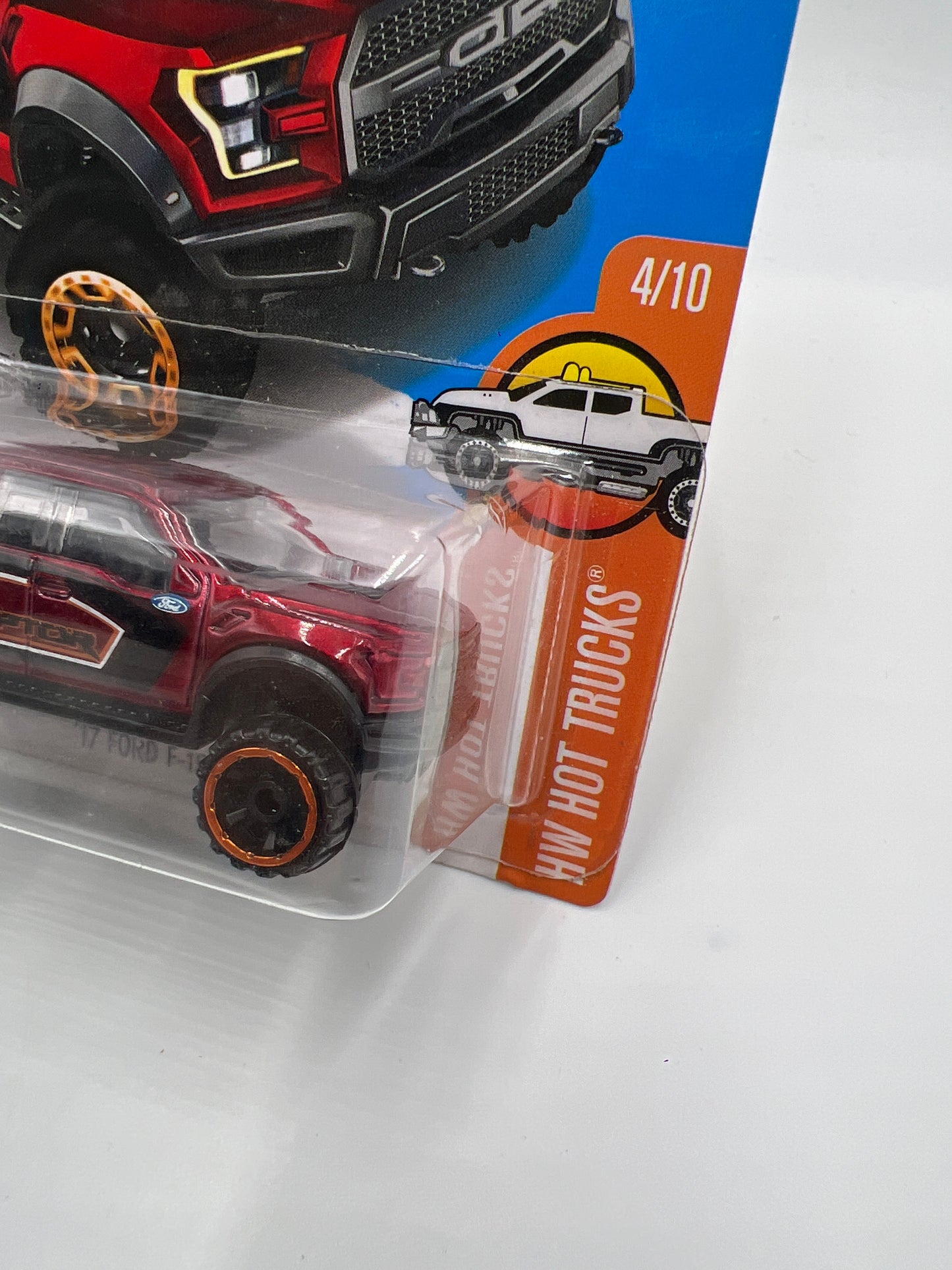 2017 Hot Wheels Hot Trucks #10 17 Ford F-150 Raptor Red