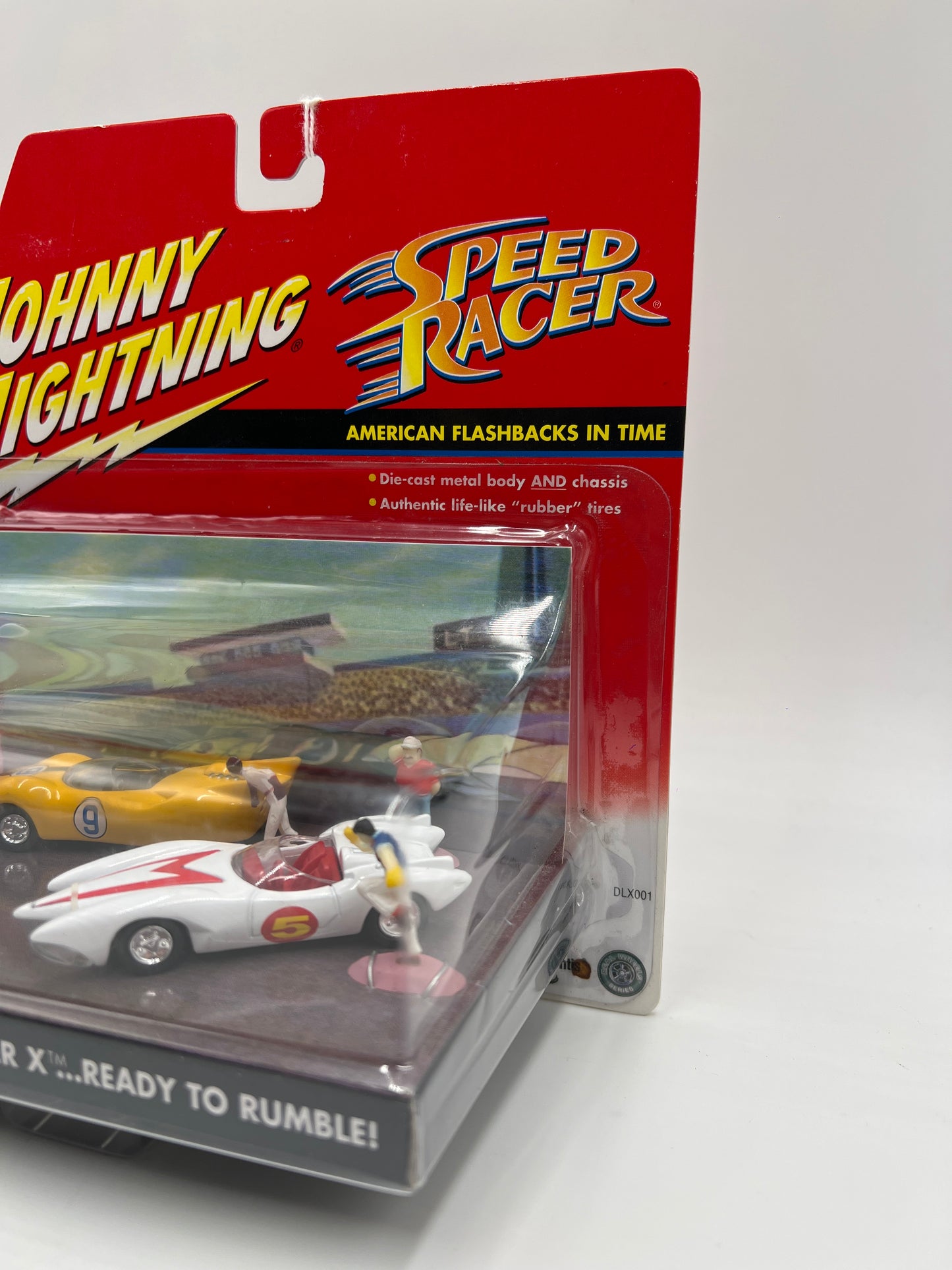 Johnny Lightning Speed Racer American Flashbacks In Time 2 Pack Speed Racer And Racer X