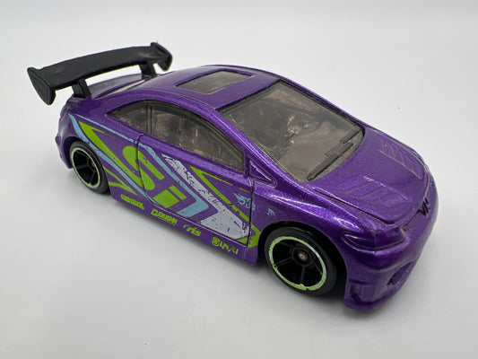 Hot Wheels 1/64 First Editions Honda Civic Si Purple Loose