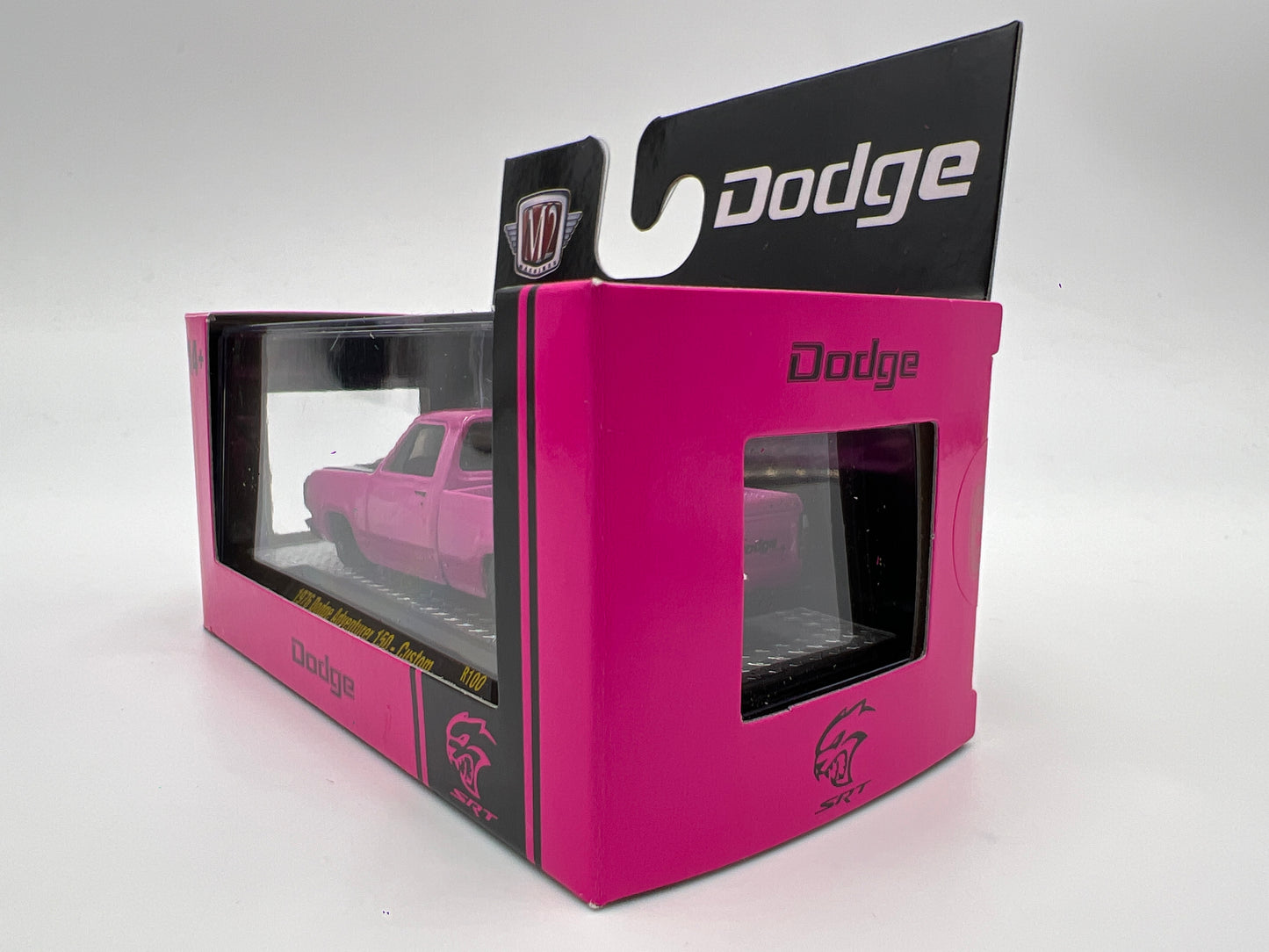 2025 M2 Machines Auto-Thentics 1976 Dodge Adventurer 150 Custom Pink R100