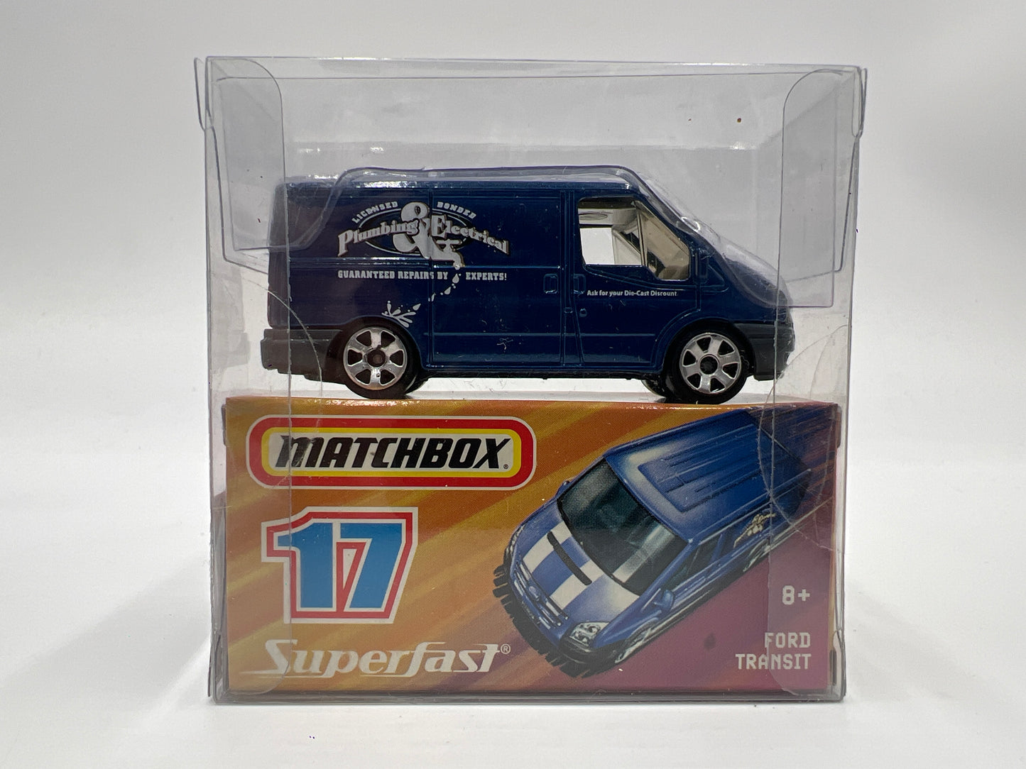 Matchbox Superfast #17 Ford Transit Blue