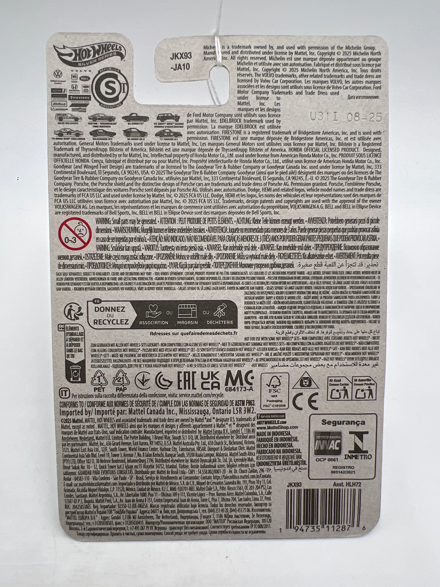 2026 Hot Wheels Neon Speeders #1 Volvo 850 Estate White 157E