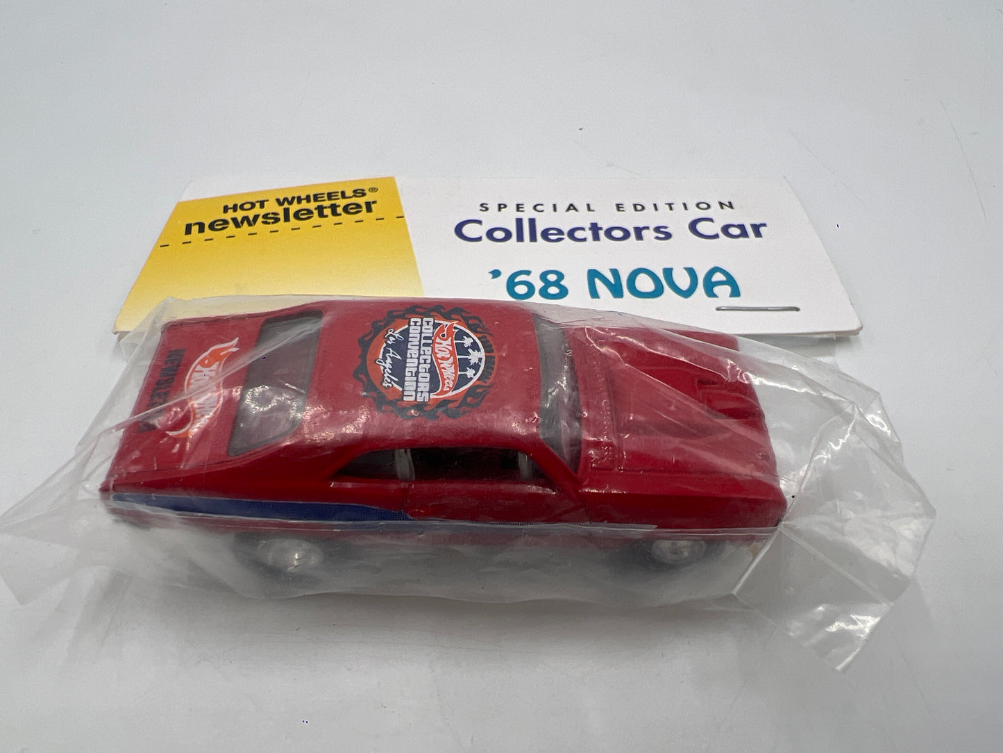 Hot Wheels 23rd Annual Collectors Nationals Newsletter 68 Nova Red