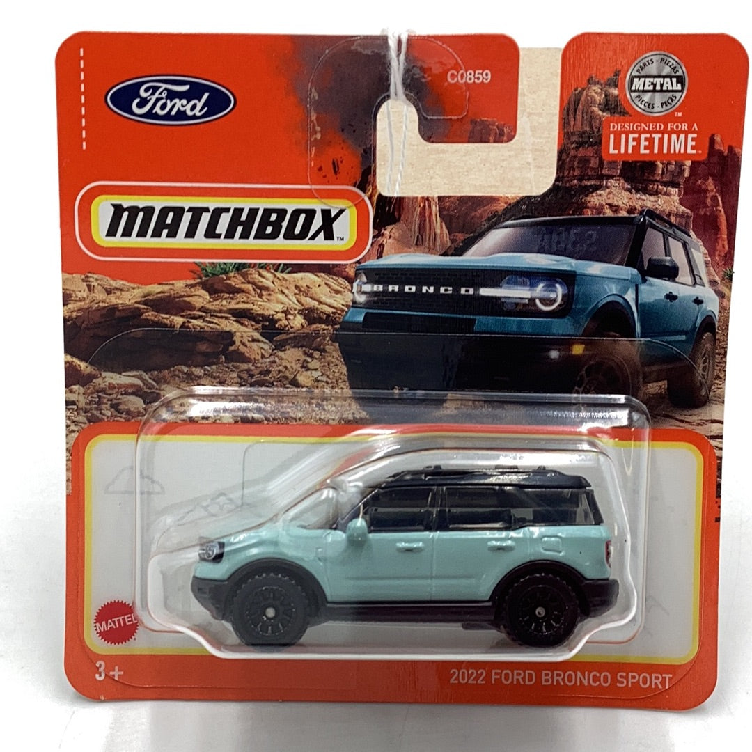 2023 matchbox 2023 Ford Bronco sport short card 30G