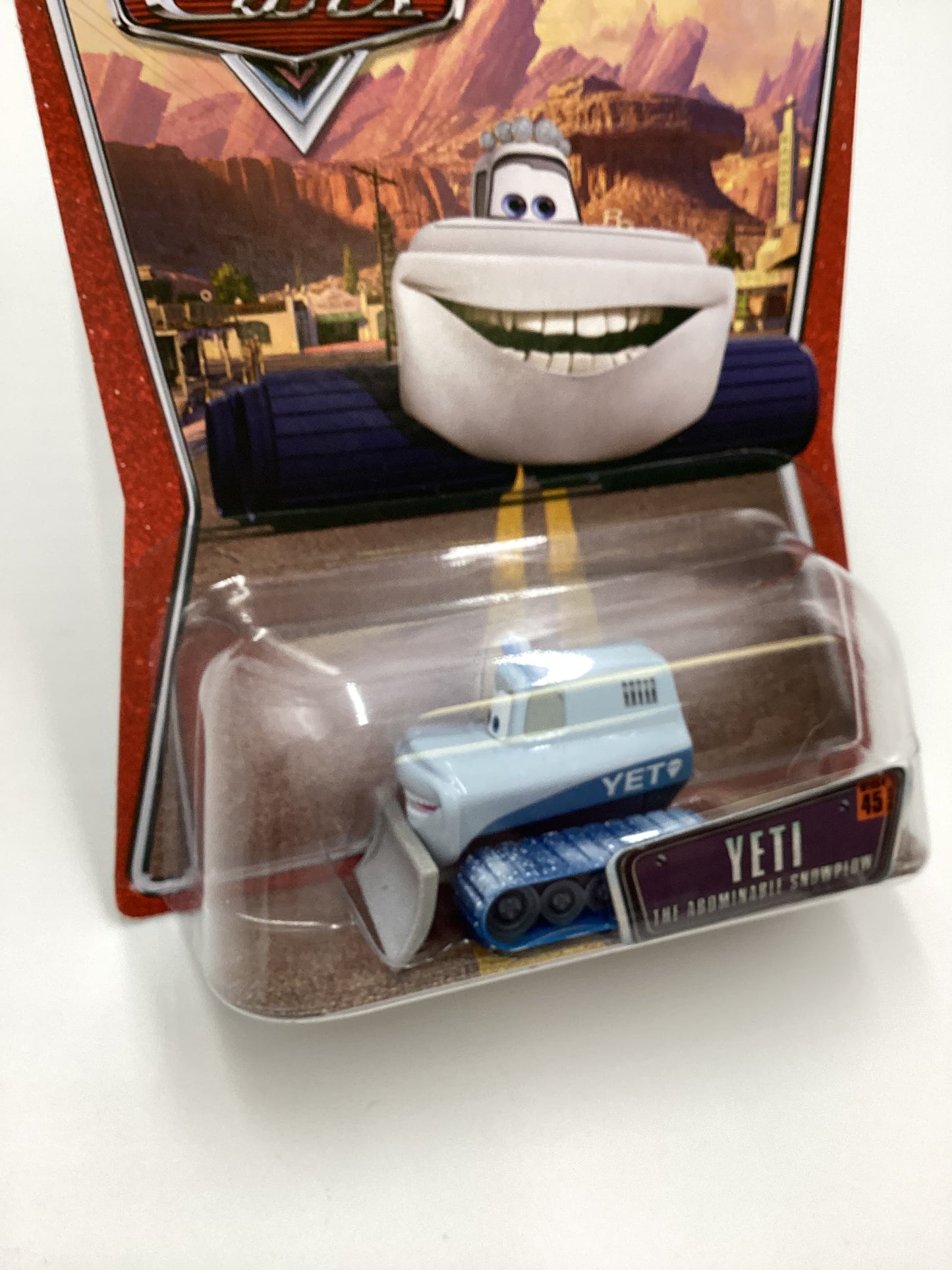 Disney Pixar The World of Cars #45 Yeti The Abominable Snowplow 142A