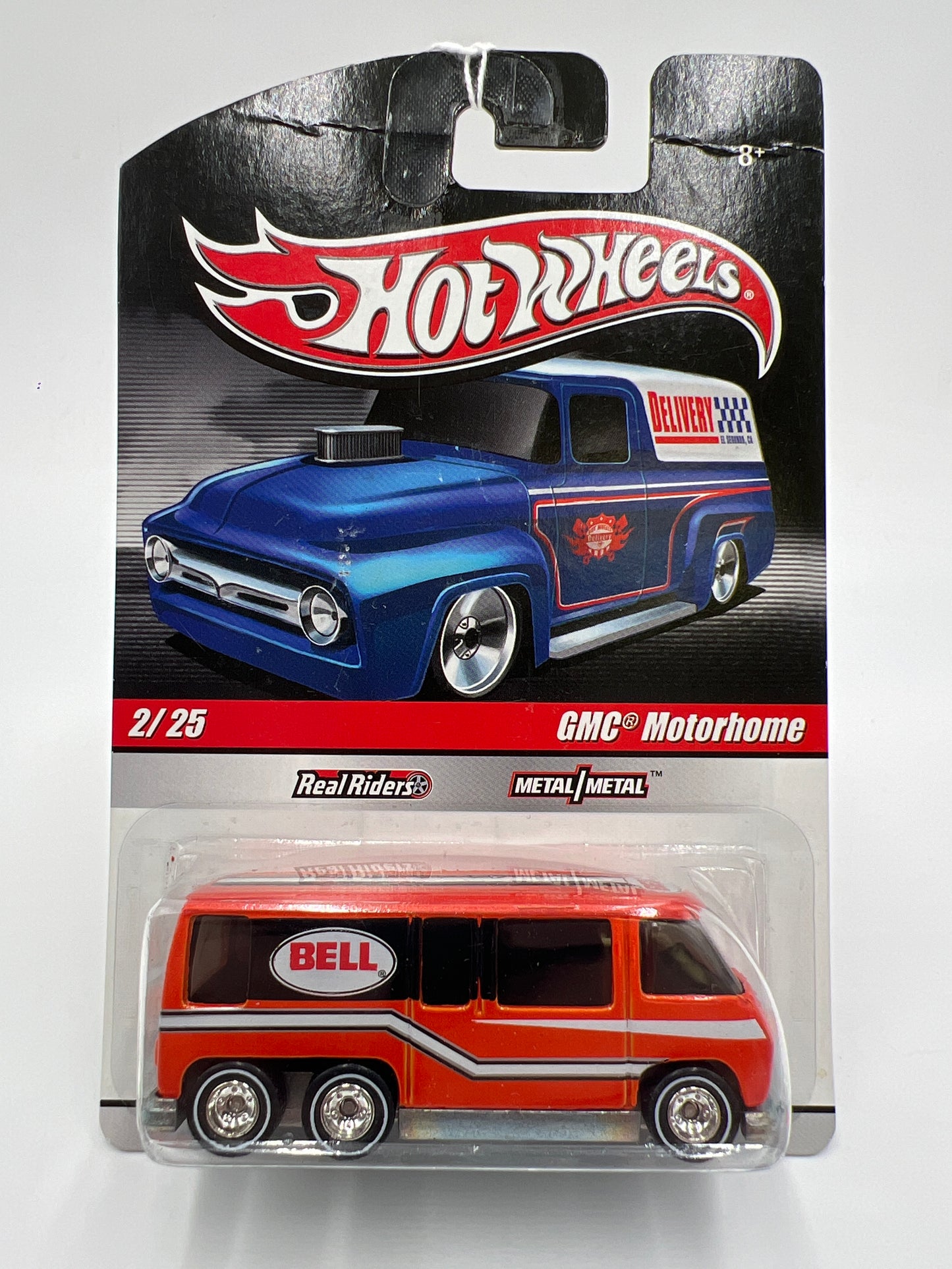 Hot Wheels Slick Rides #2 GMC Motorhome Bell Orange Bad Card 245A