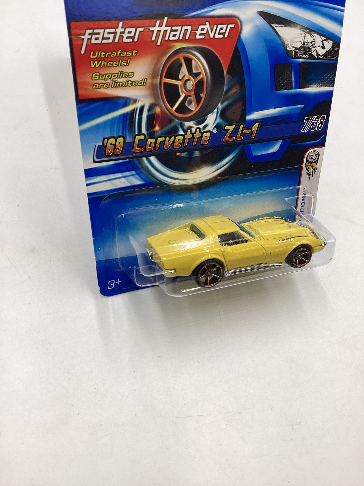 2006 Hot Wheels #07 FTE 69 Corvette ZL-1 15B