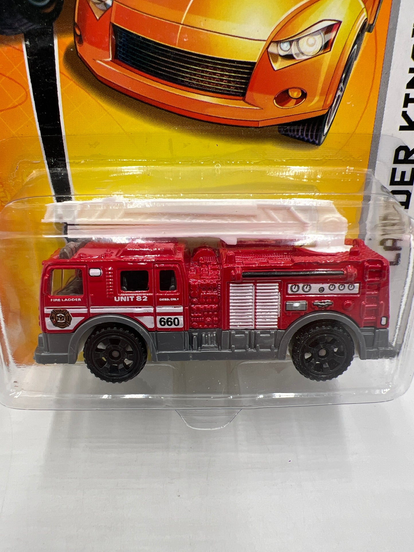 Matchbox MBX Metal #52 Ladder King Red 216K