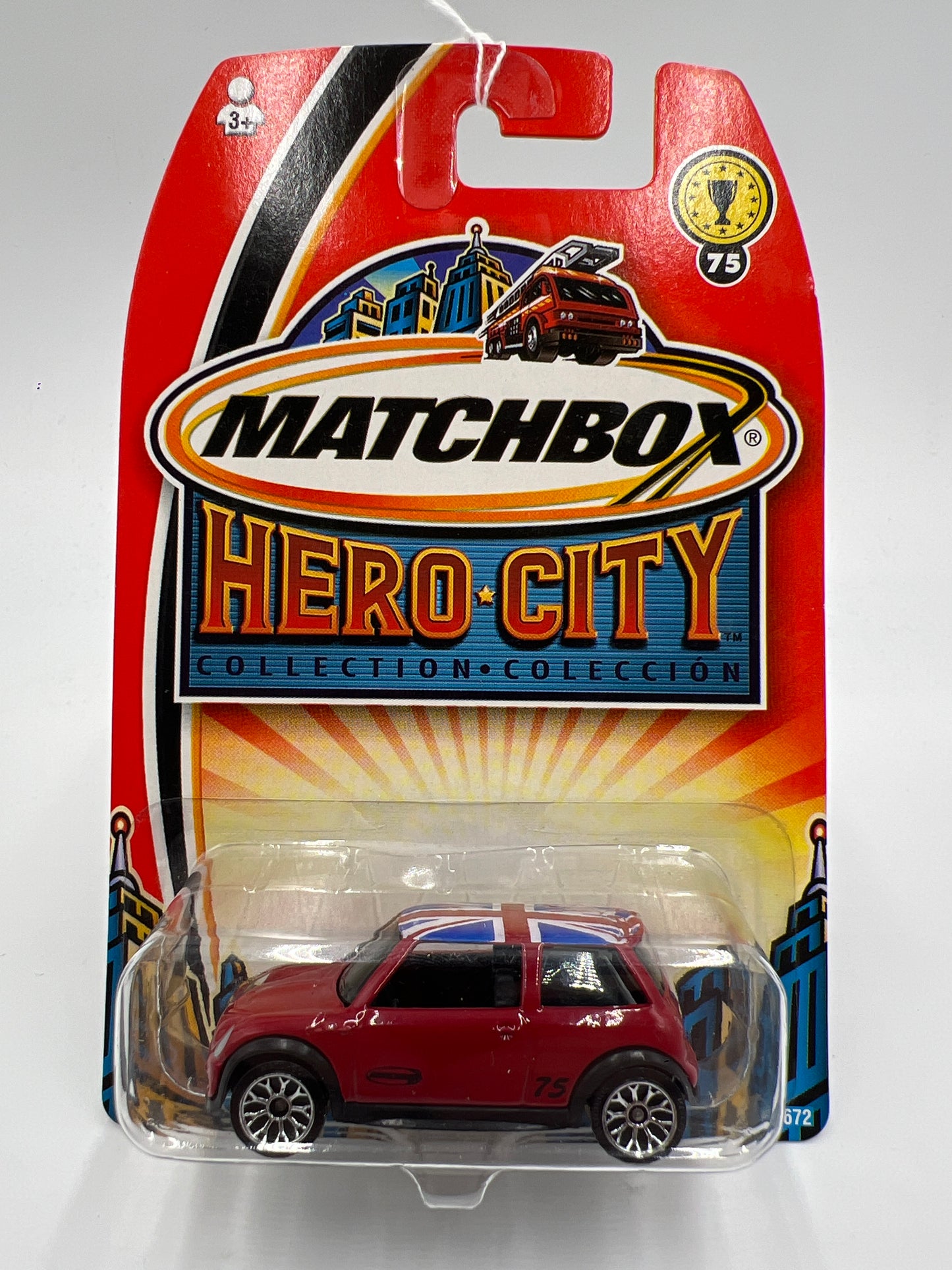 Matchbox Hero City Collection Mini Cooper S Red 208E