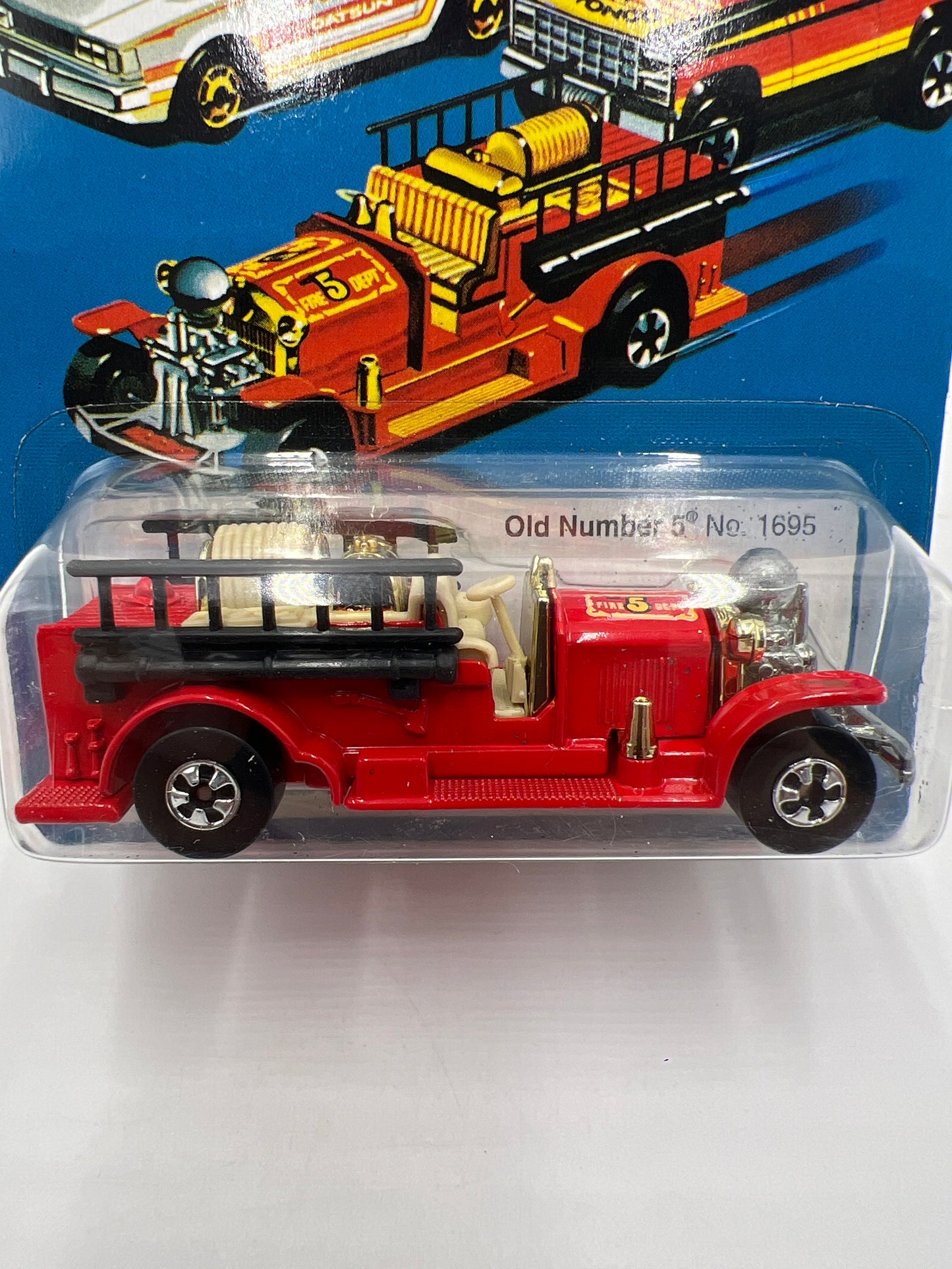 Hot Wheels 30 Years 1981 Authentic Commemorative Replica Old Number 5 Red