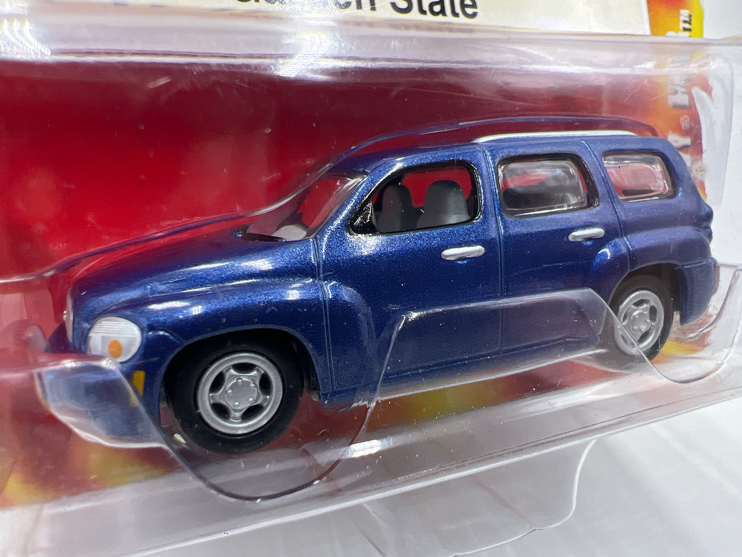 Johnny Lightning Working Class #1 2006 Chevy HHR Blue Card Not Perfect 220D