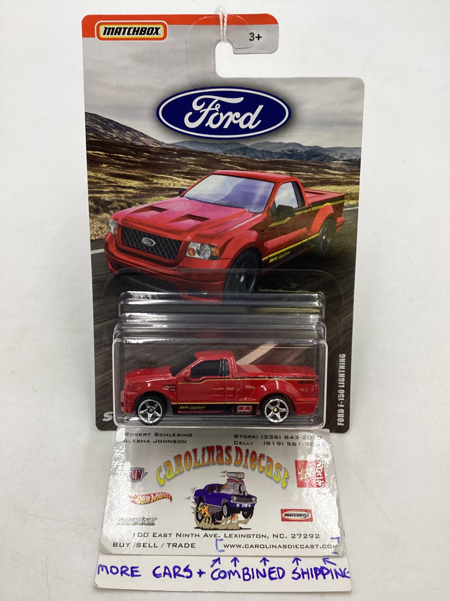 2019 Matchbox Ford Set Ford F-150 Lightning 209E