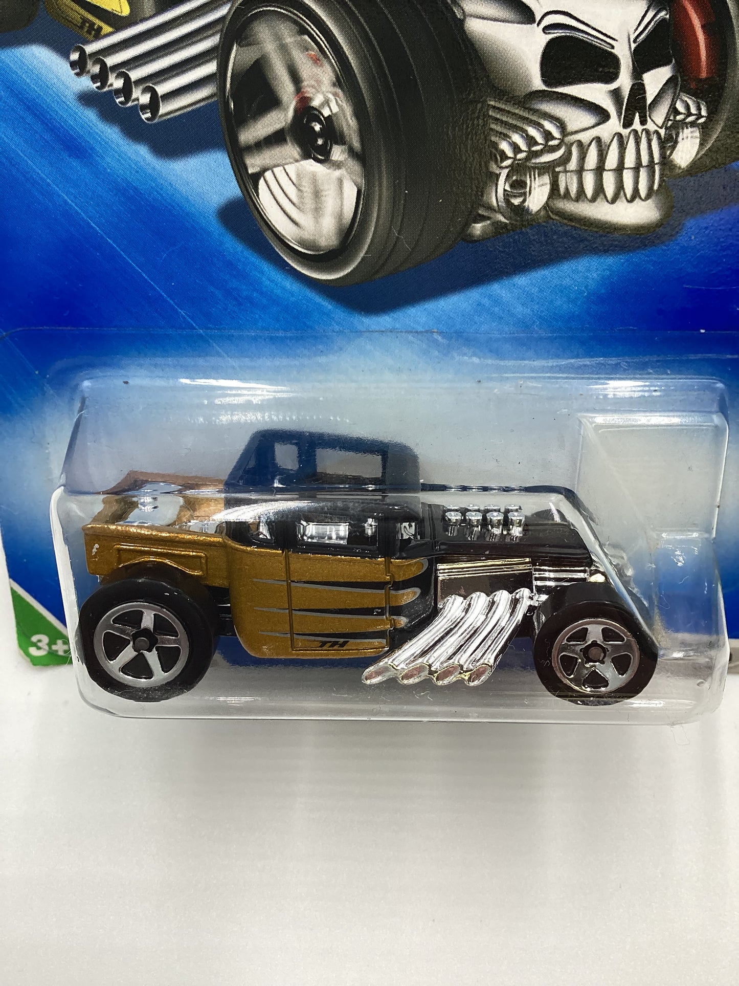 2009 Hot wheels Treasure Hunt 8/12 #50 Bone Shaker 277C